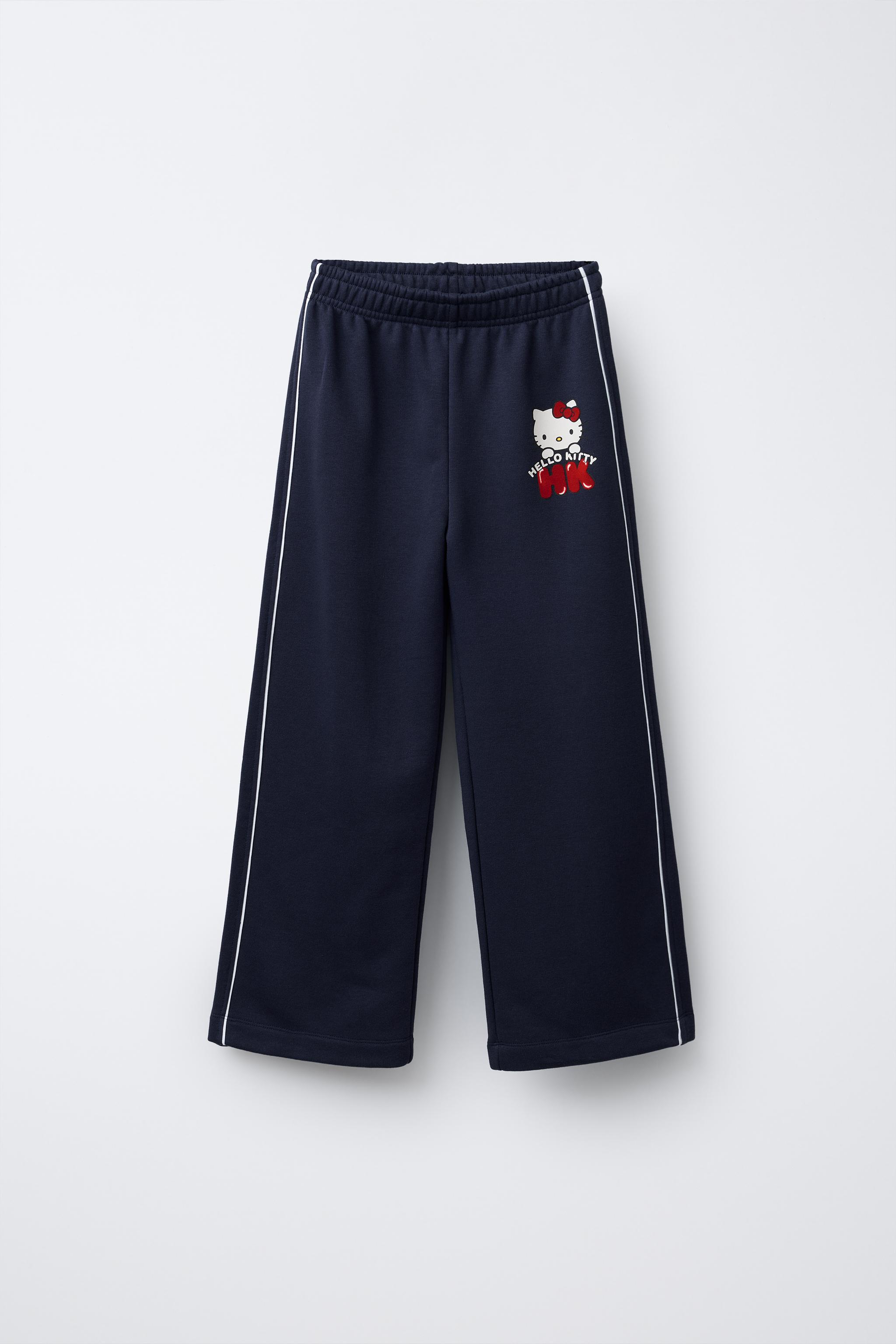 HELLO KITTY © SANRIO WIDE LEG JOGGING PANTS