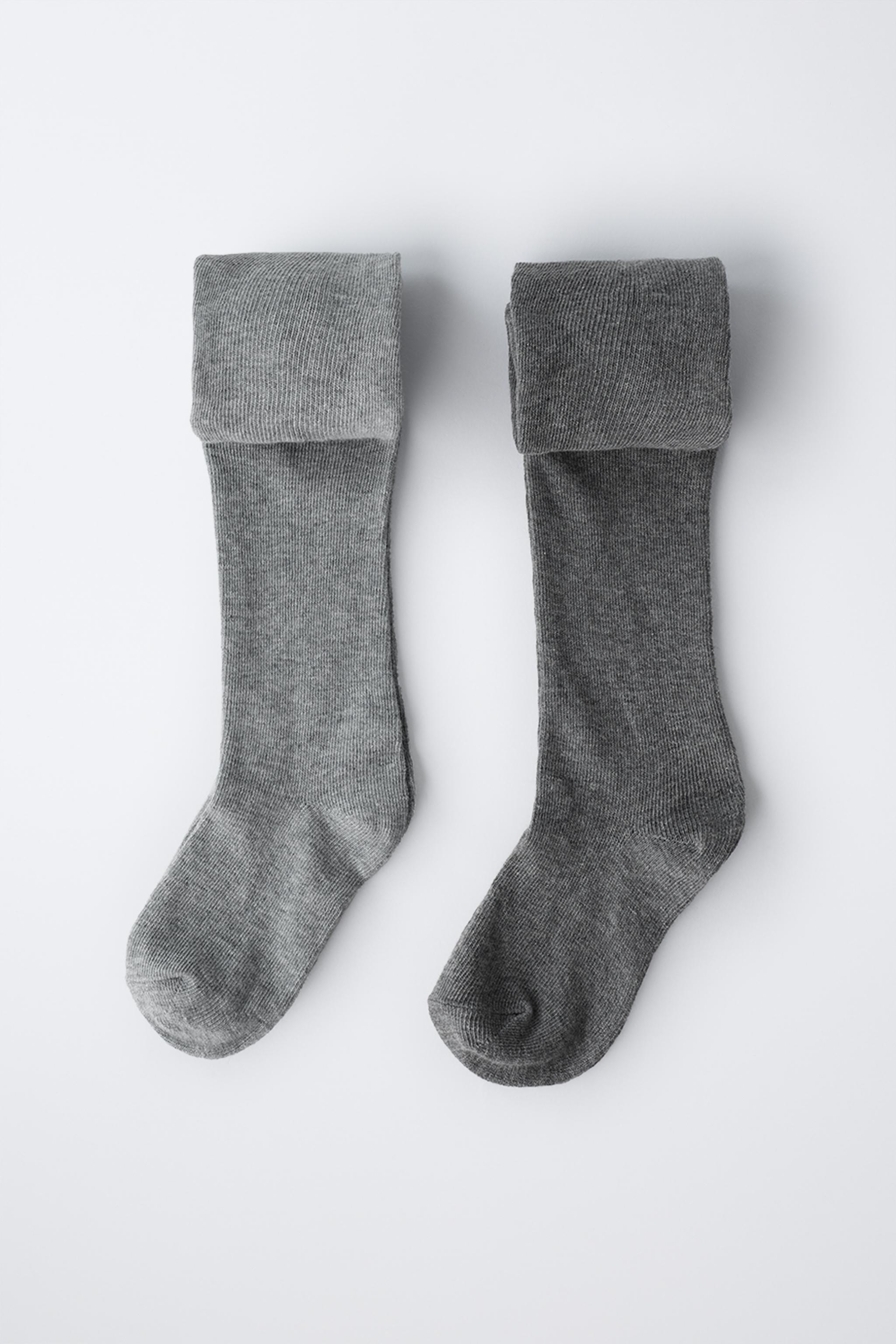 TWO-PACK OF PLAIN TIGHTS