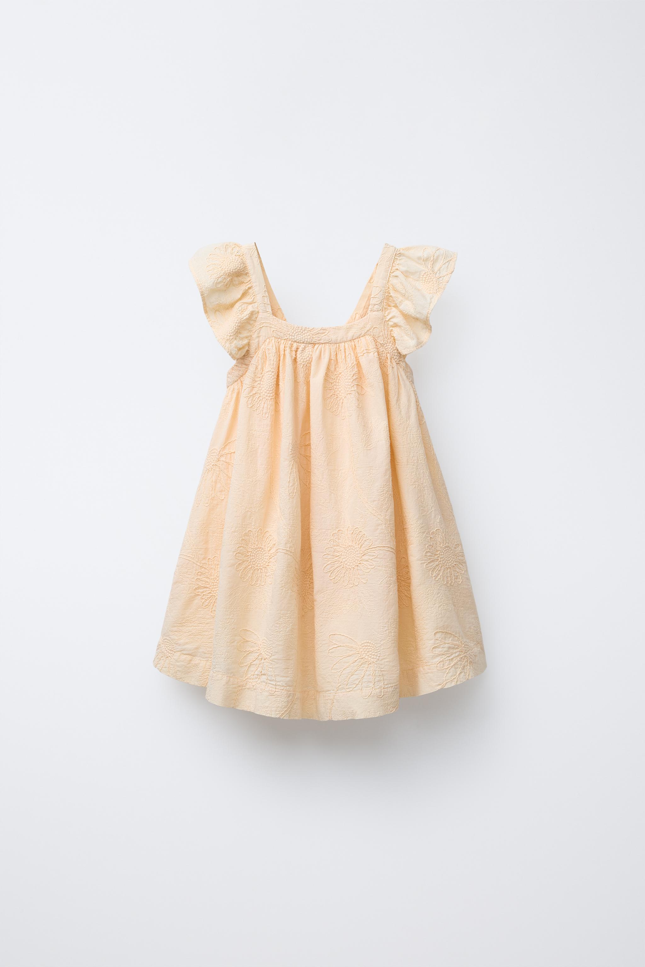 FLORAL EMBROIDERED DRESS