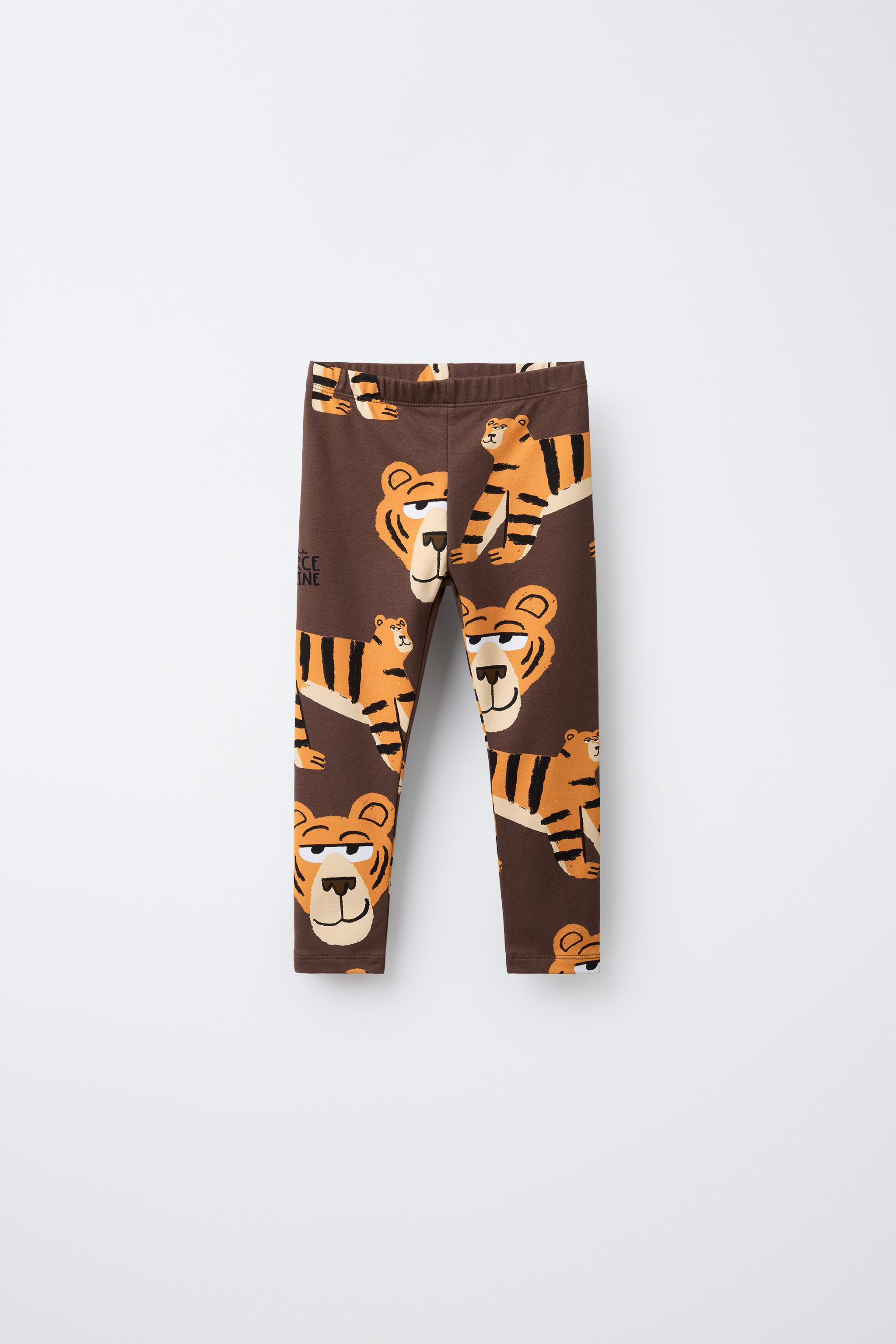 TIGER PRINT LEGGINGS