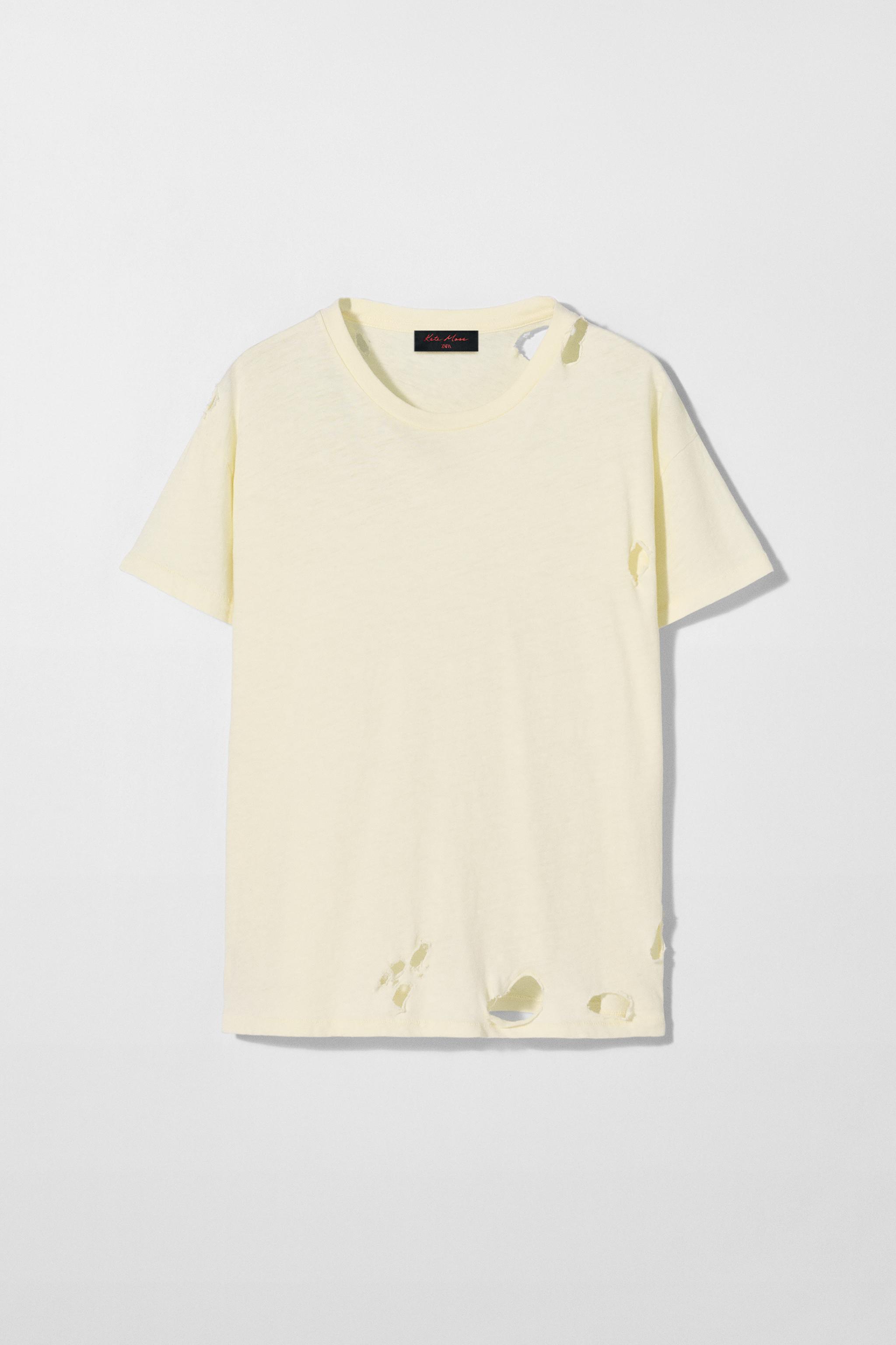 RIPPED T-SHIRT KATE MOSS X ZARA