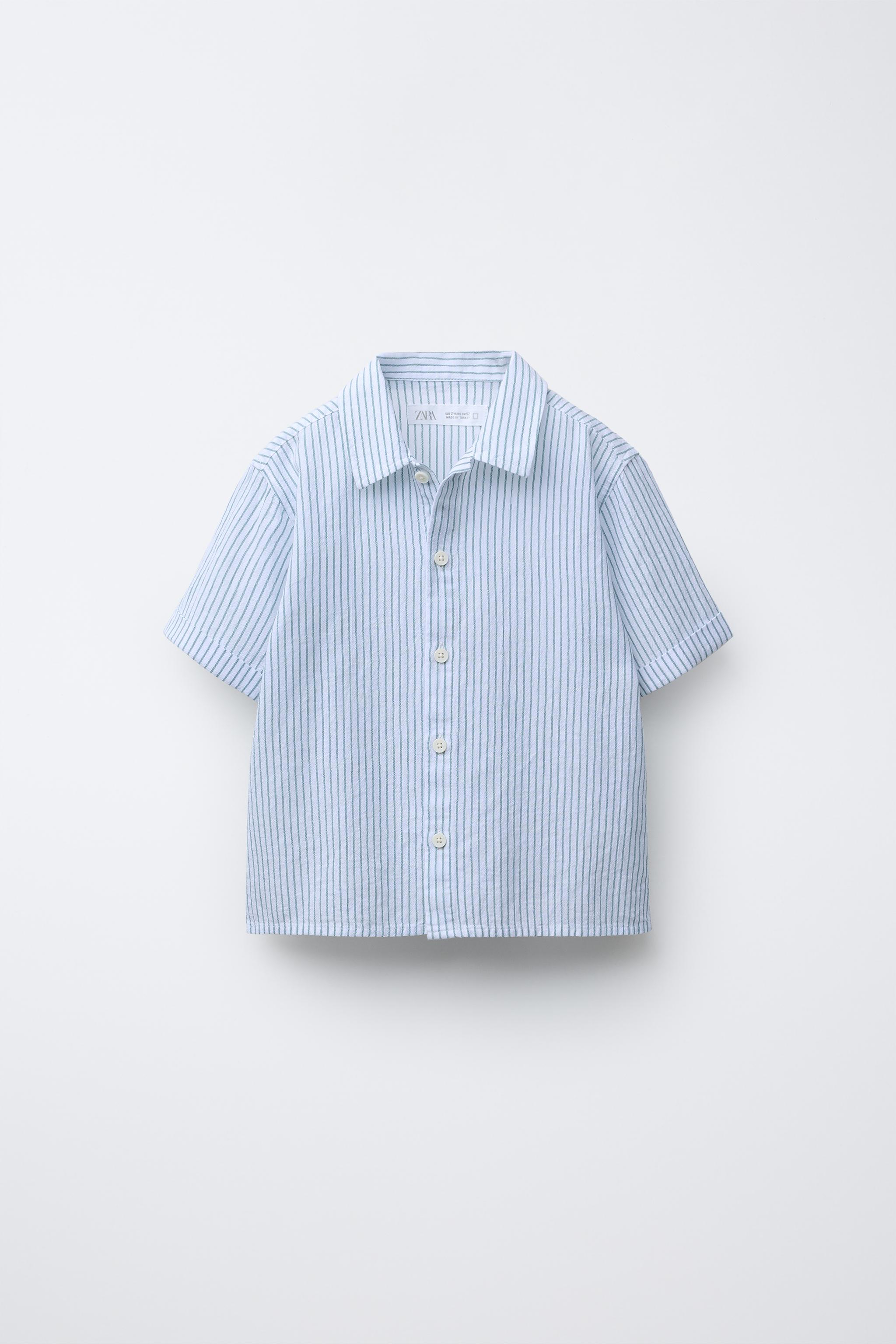 STRIPED TEXTURED SHIRT