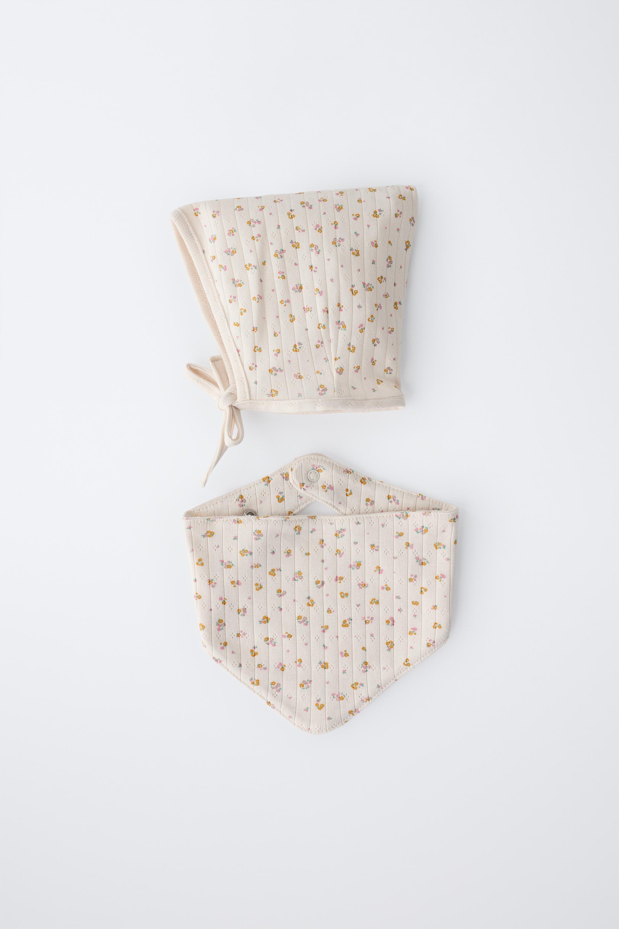 FLORAL BONNET AND BANDANA PACK