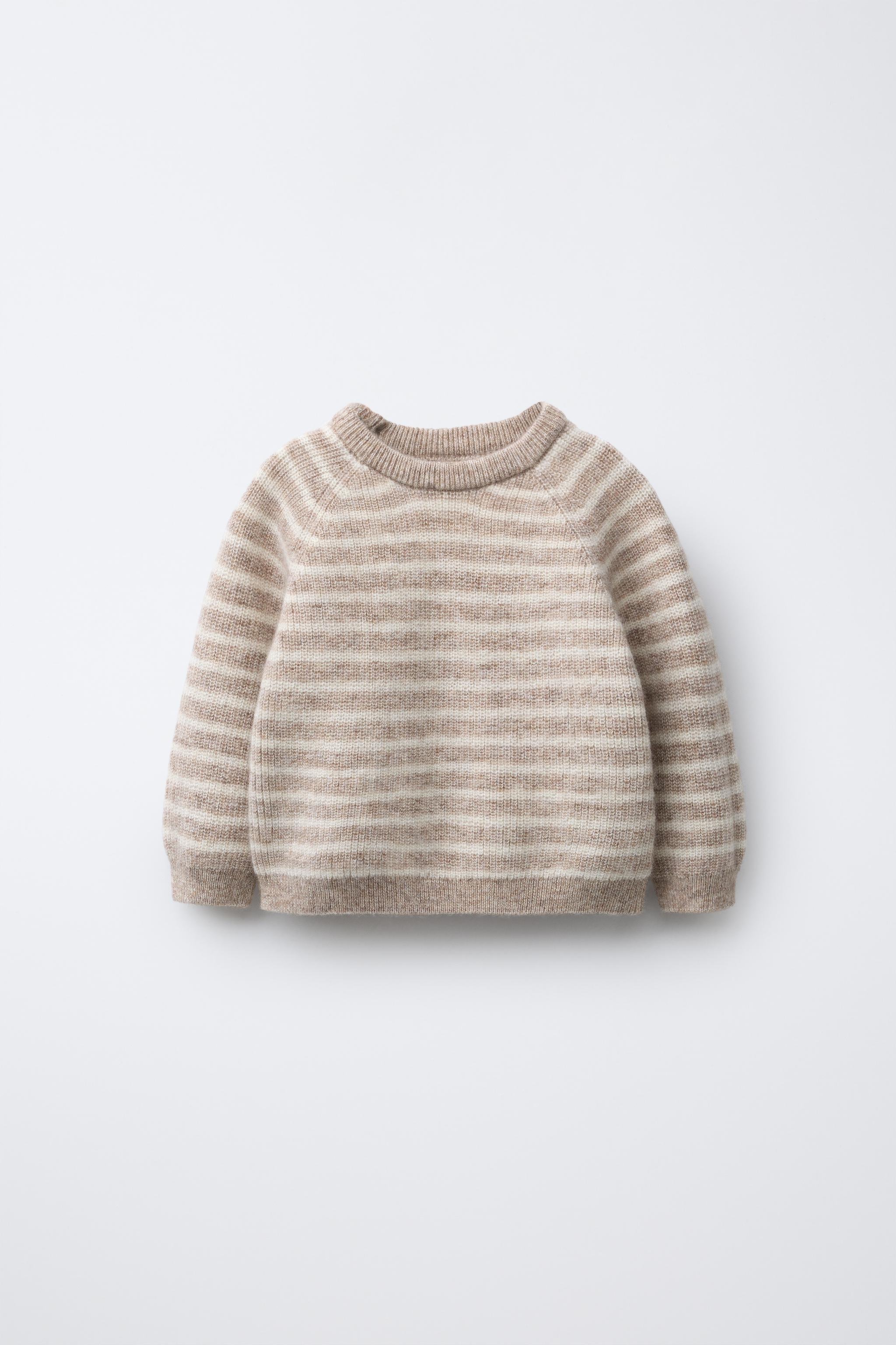 WOOL AND CASHMERE STRIPED SWEATER