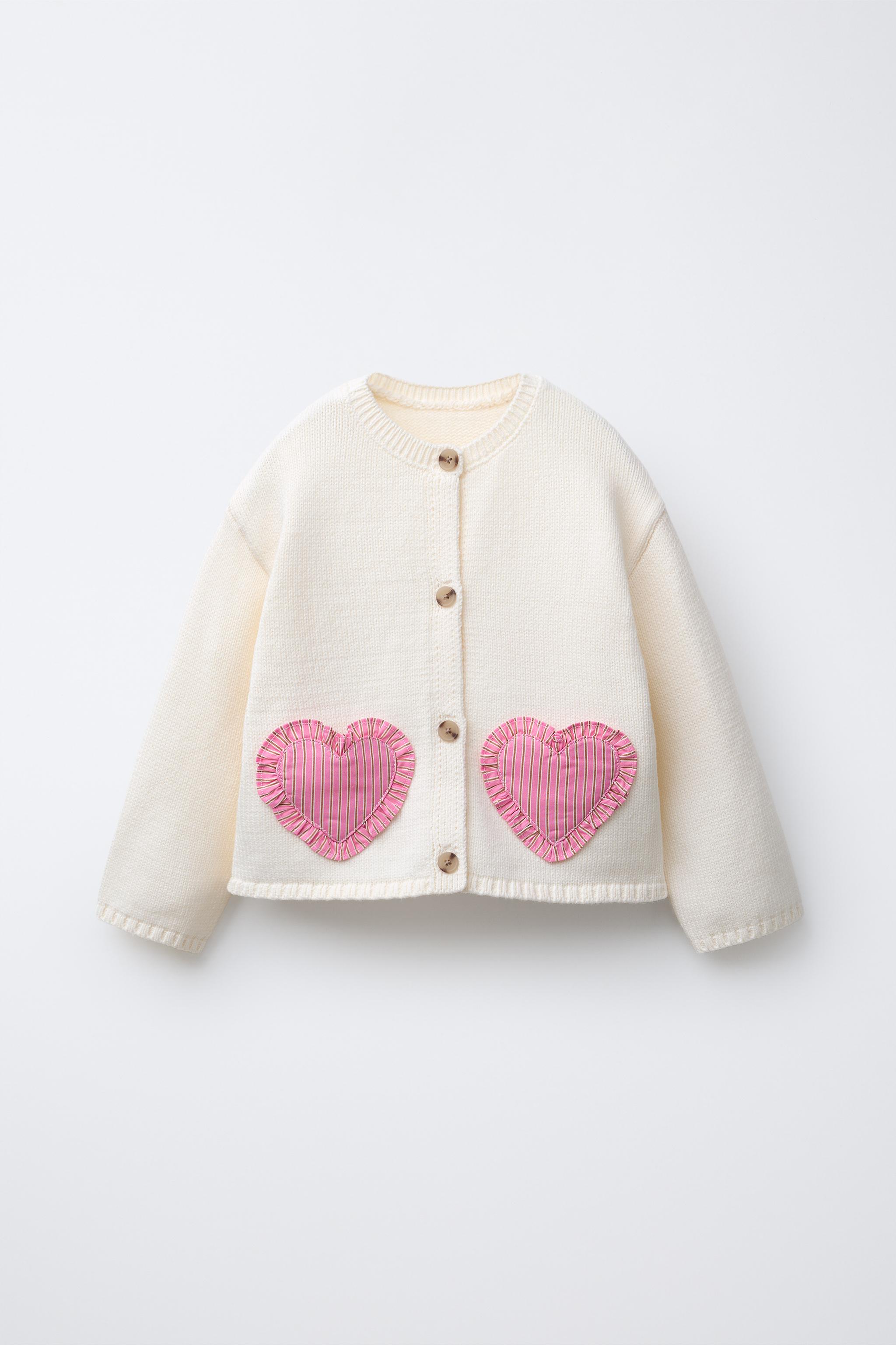 HEART POCKET CARDIGAN