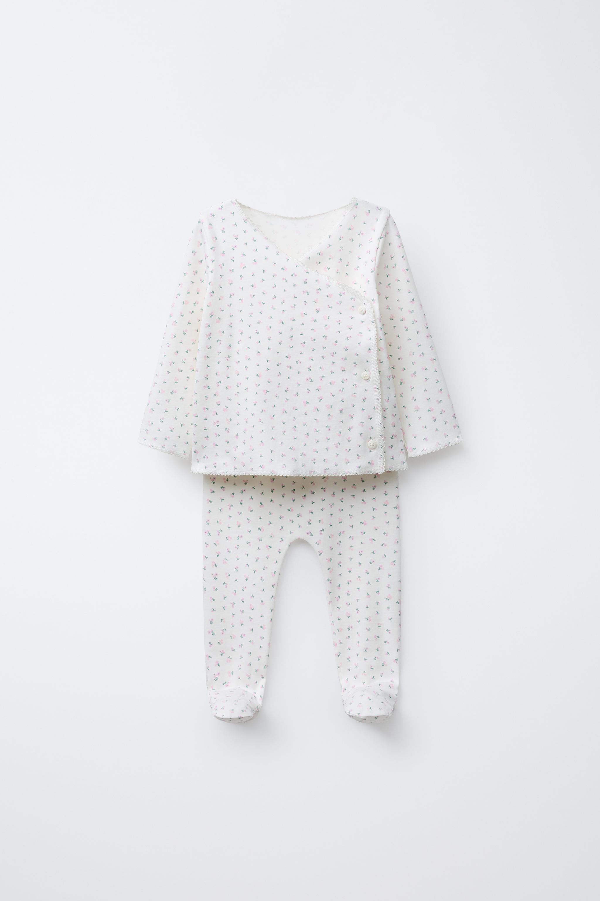 FLORAL T-SHIRT AND LEGGINGS SET