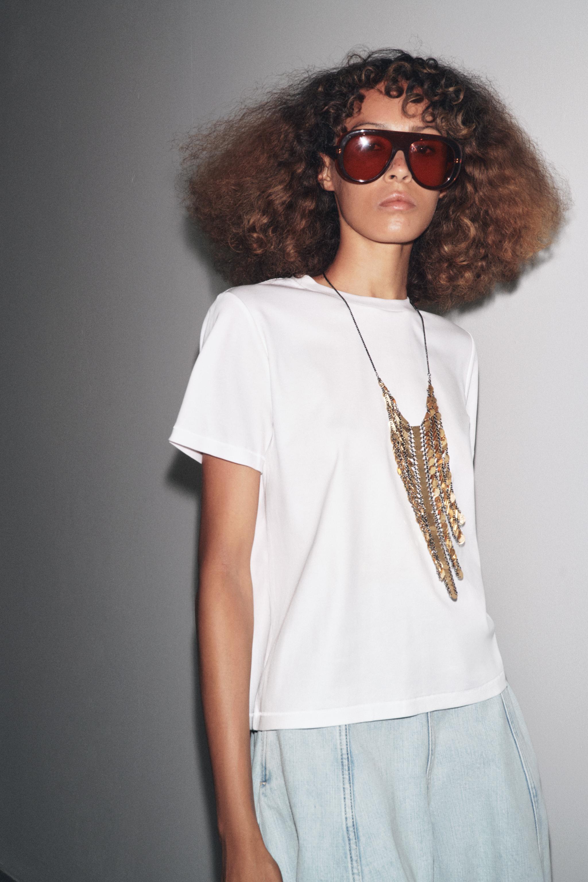 MERCERIZED COTTON T-SHIRT