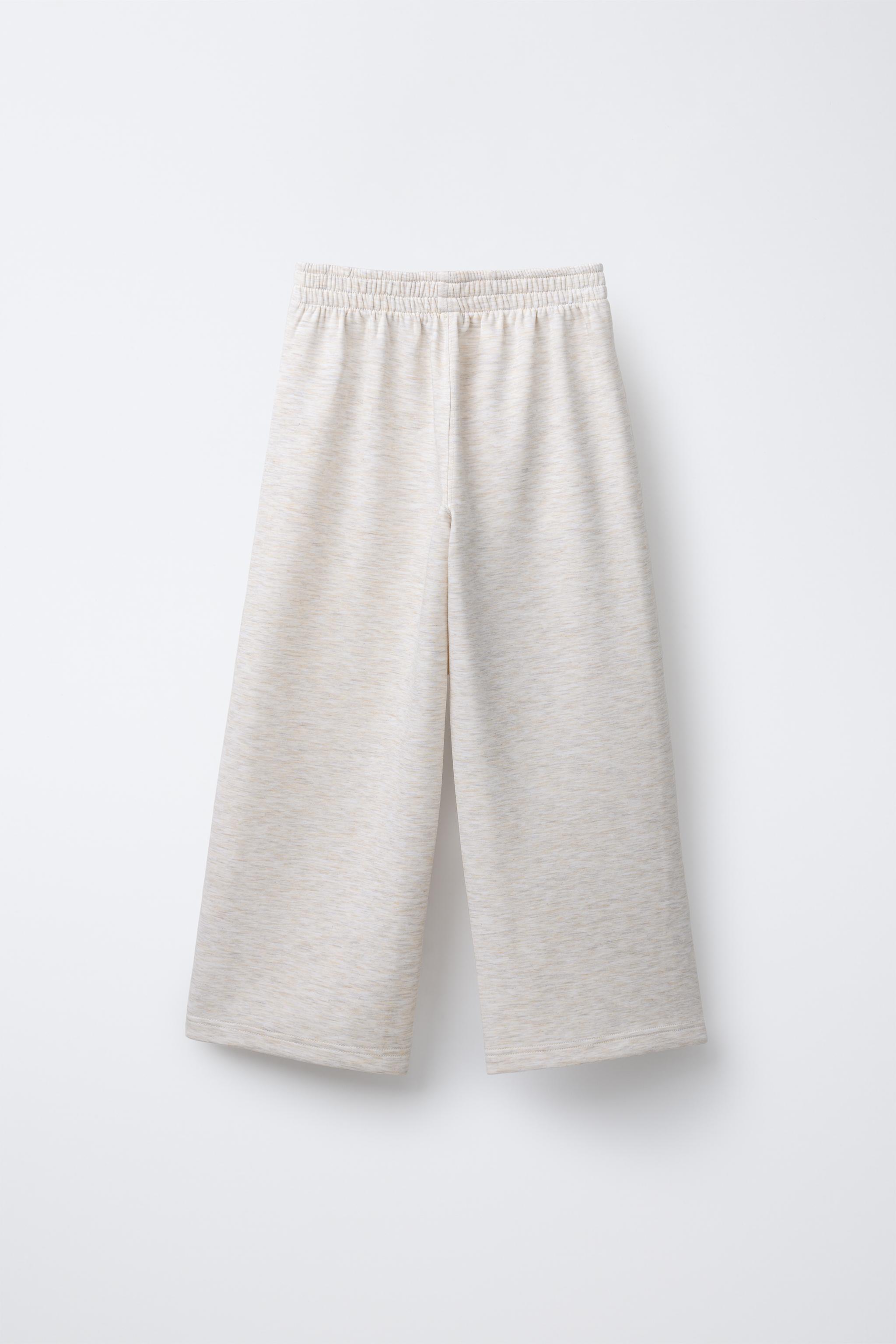 WIDE LEG PANTS WITH SIDE STRIPES