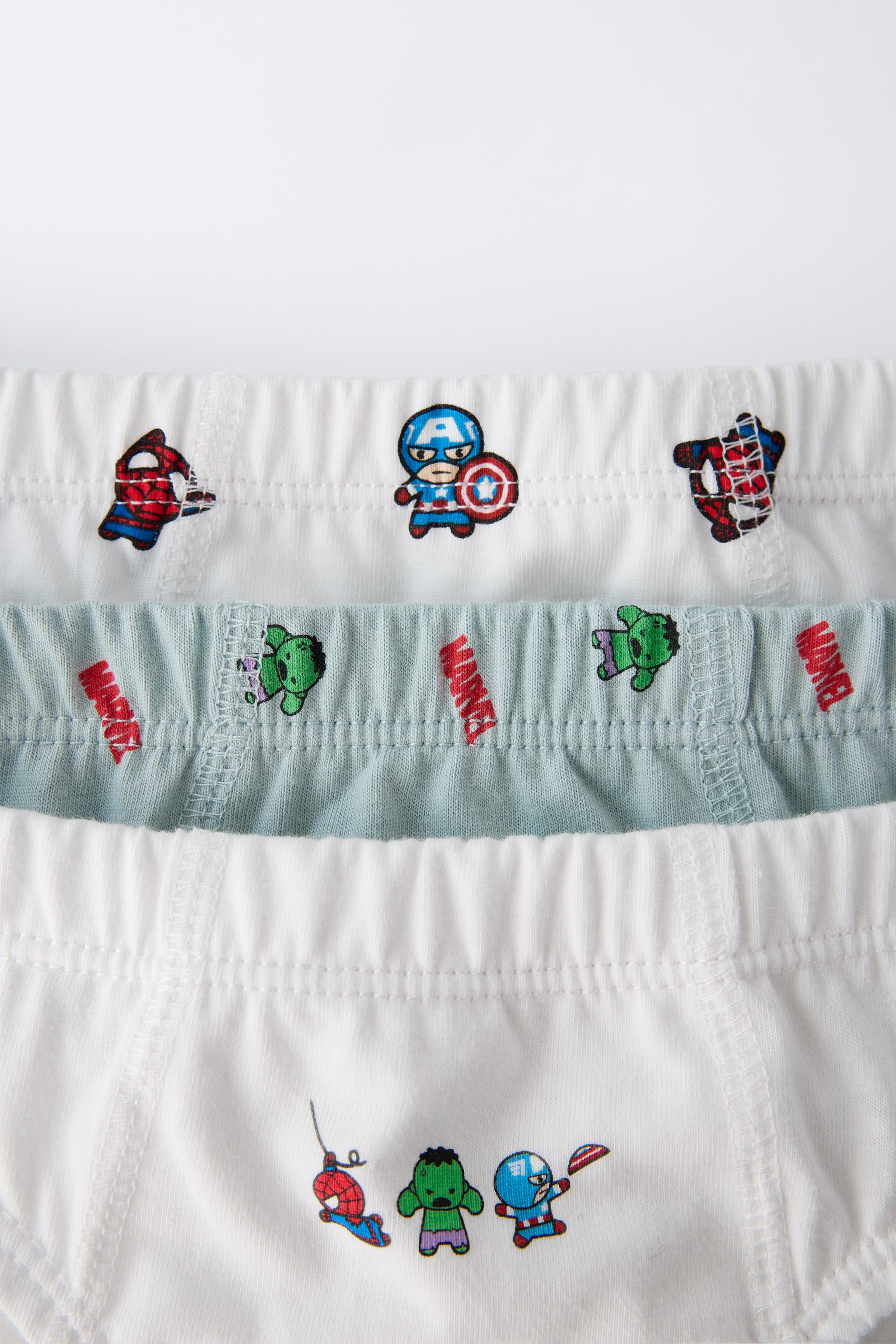 2-6 YEARS/ THREE-PACK OF THE AVENGERS © MARVEL BRIEFS