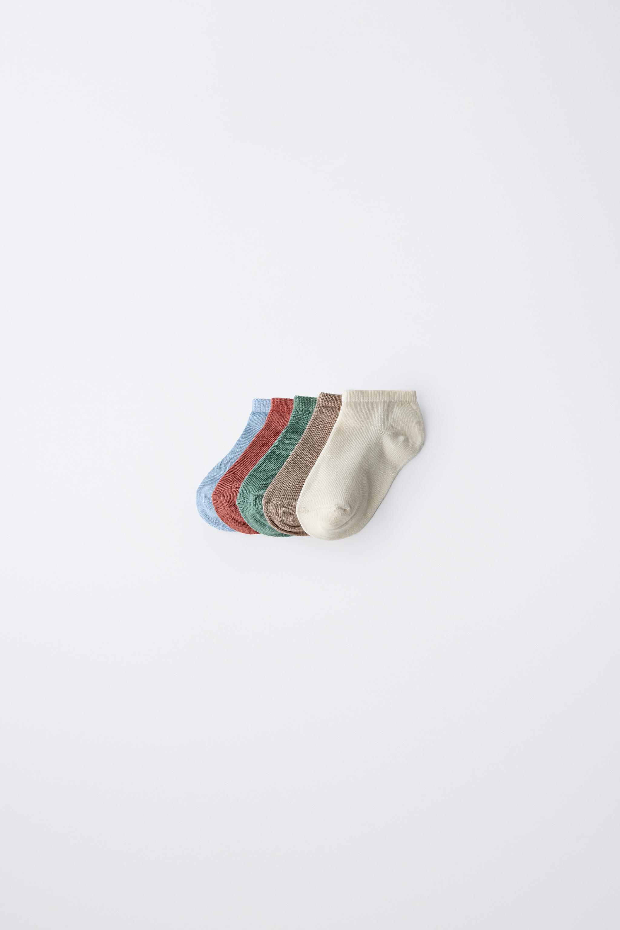 FIVE-PACK OF ANKLE SOCKS