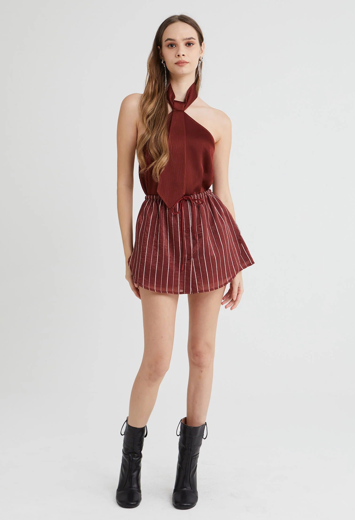 Evelisse Striped Shorts