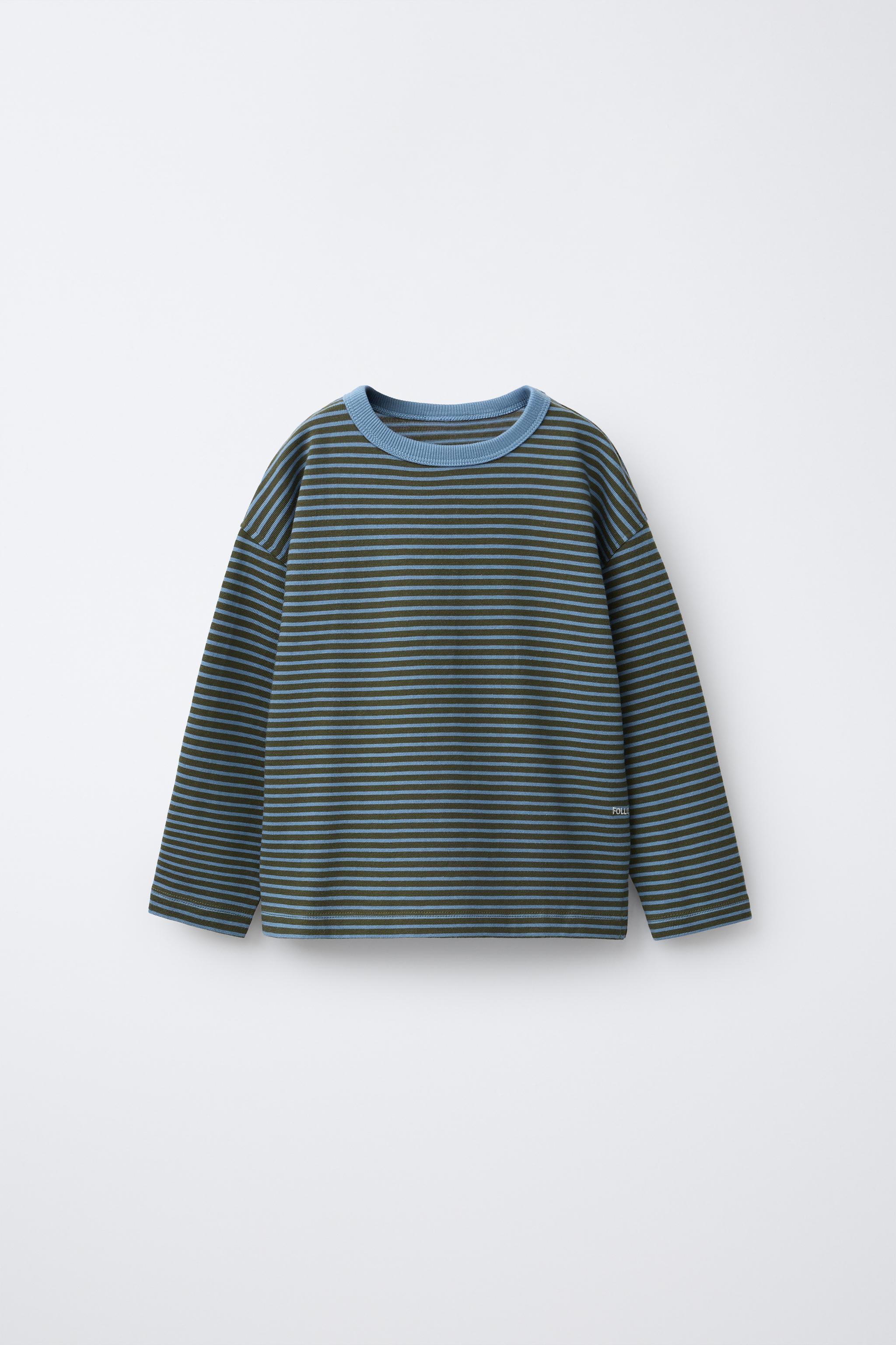 HEAVY WEIGHT STRIPED T-SHIRT