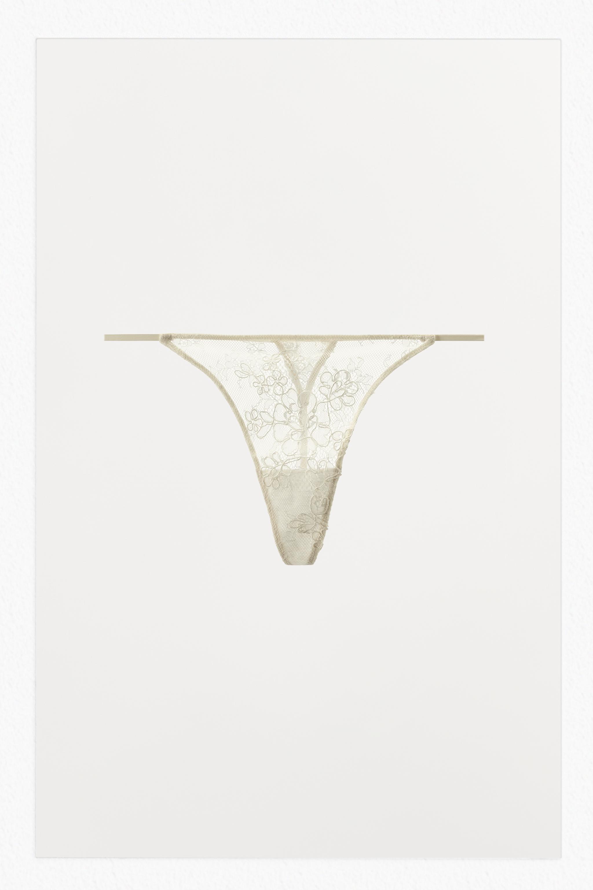 LIMITED EDITION LACE THONG