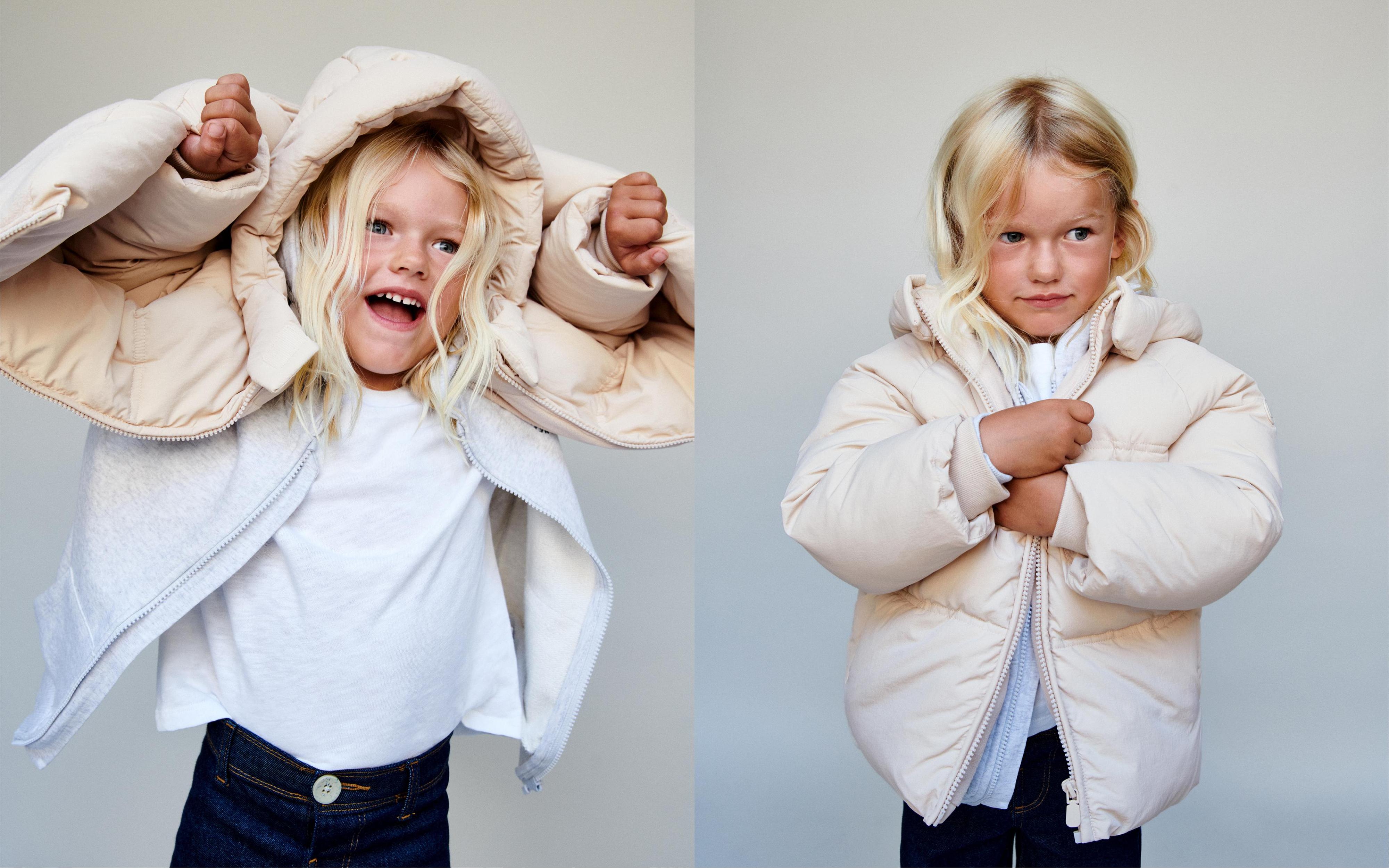 WATER REPELLENT HOODED PUFFER JACKET