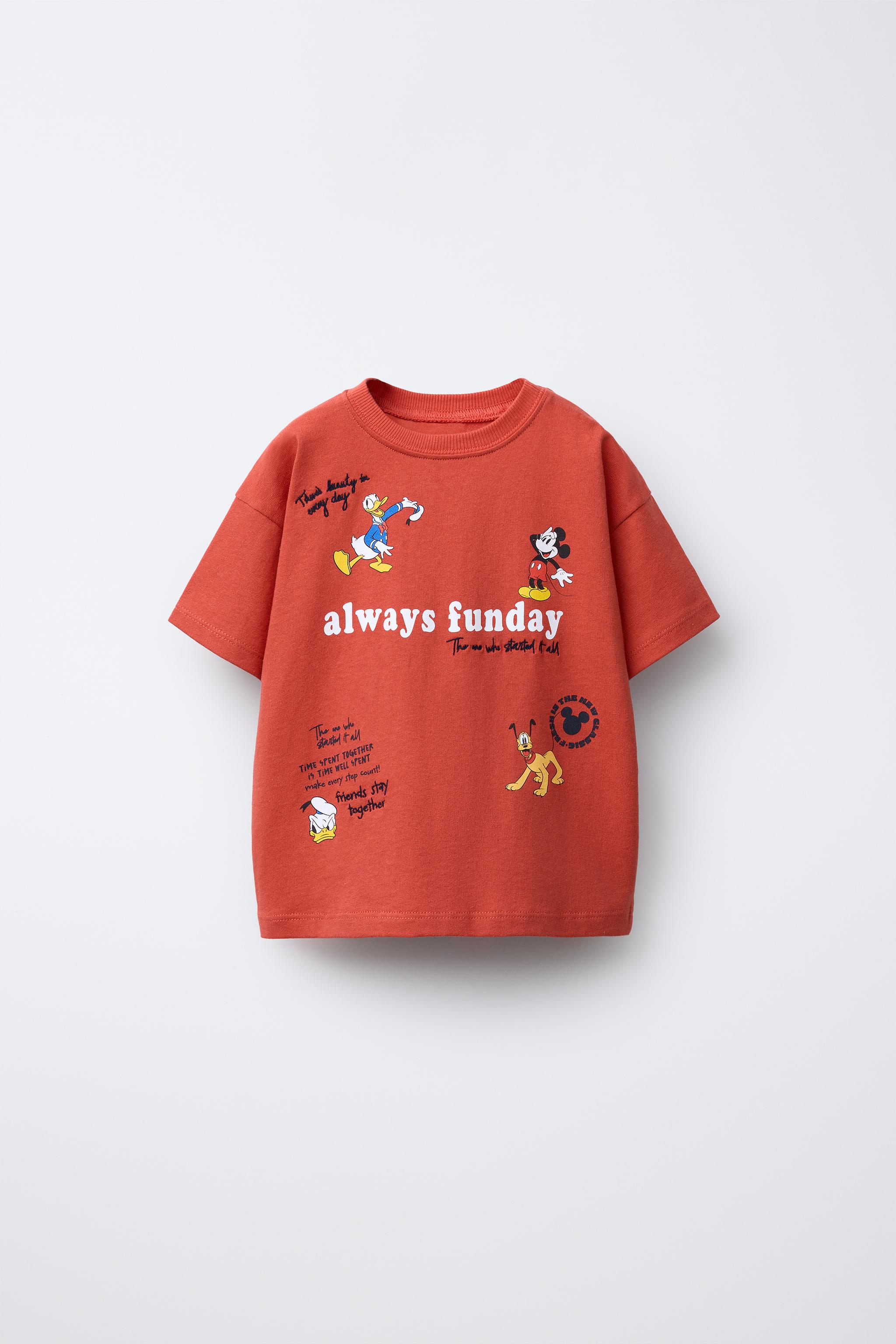 MICKEY MOUSE AND FRIENDS © DISNEY EMBROIDERED T-SHIRT