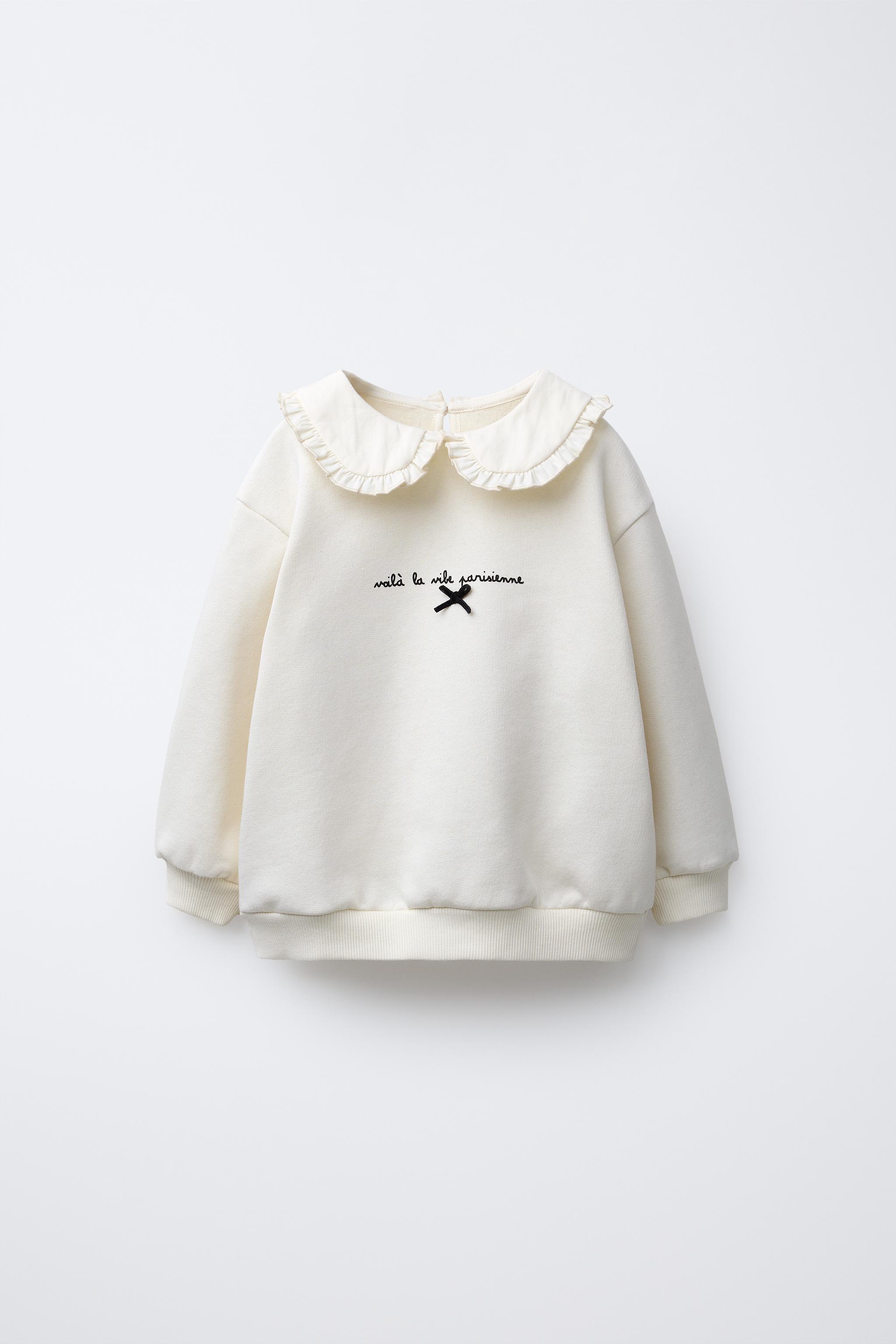 COMBINED COLLAR SWEATSHIRT