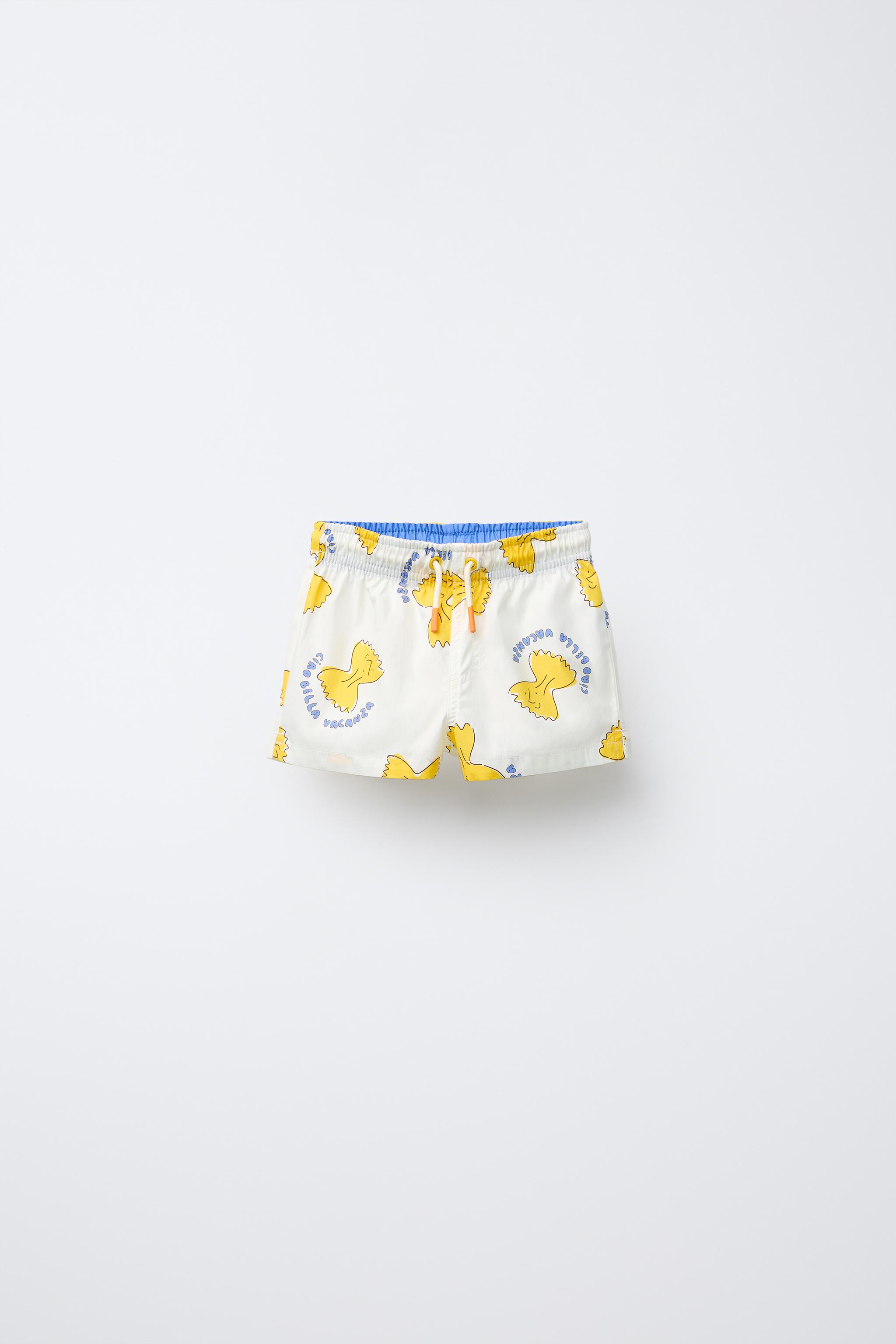 2-6 YEARS/ PRINTED SWIM SHORTS