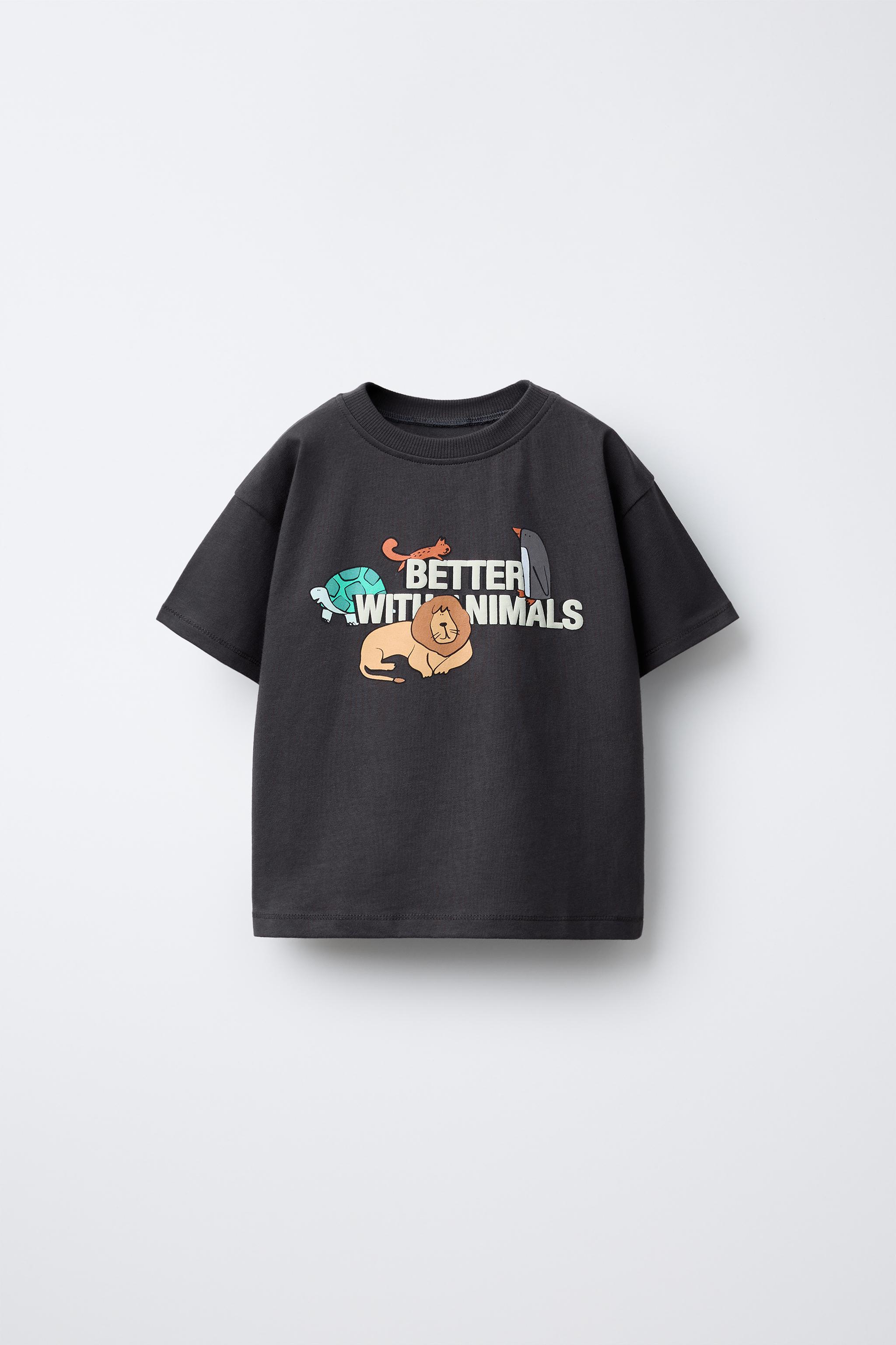 ANIMAL PRINT T-SHIRT