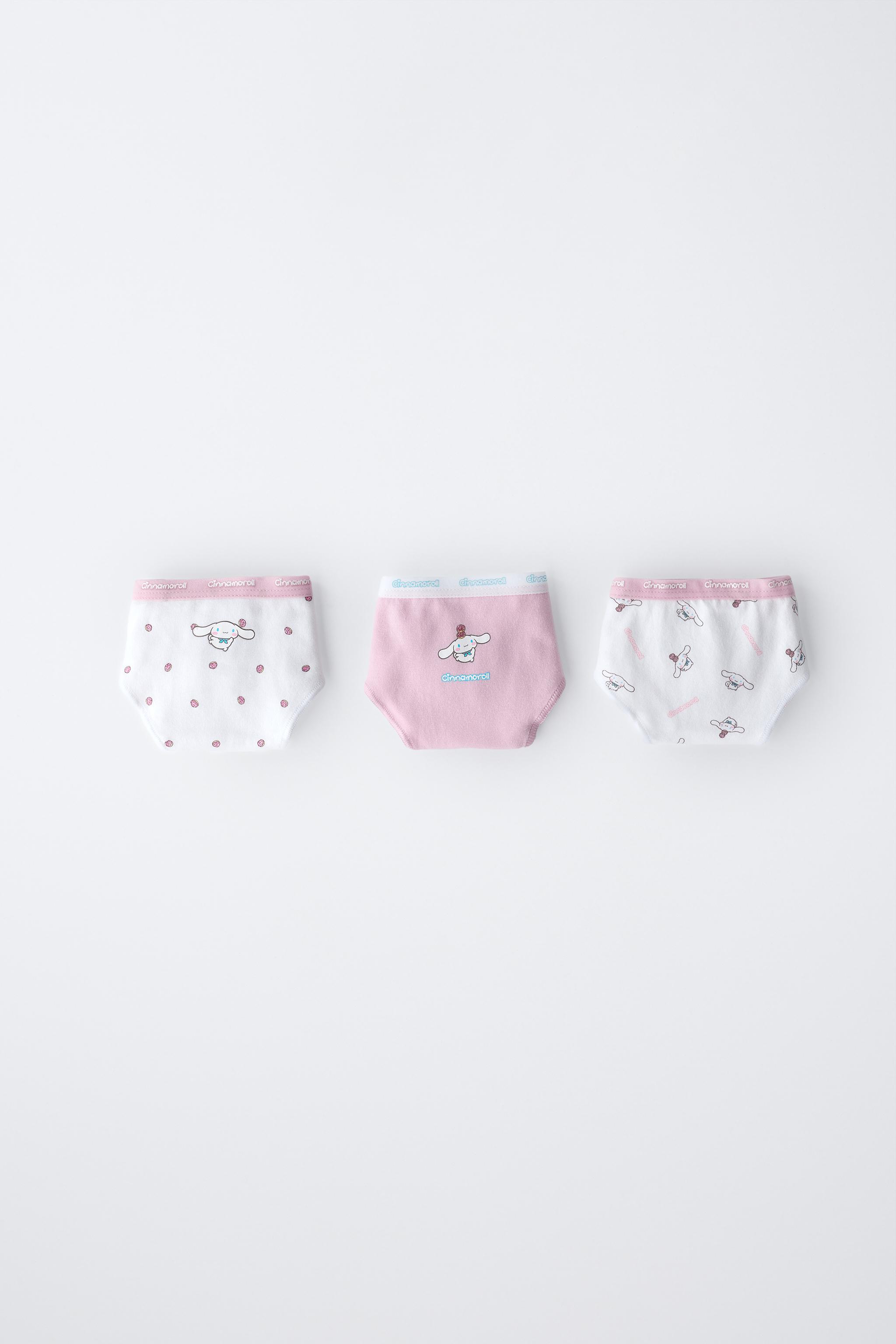 AGES 6-14 / THREE-PACK OF CINNAMOROLL © SANRIO UNDERWEAR