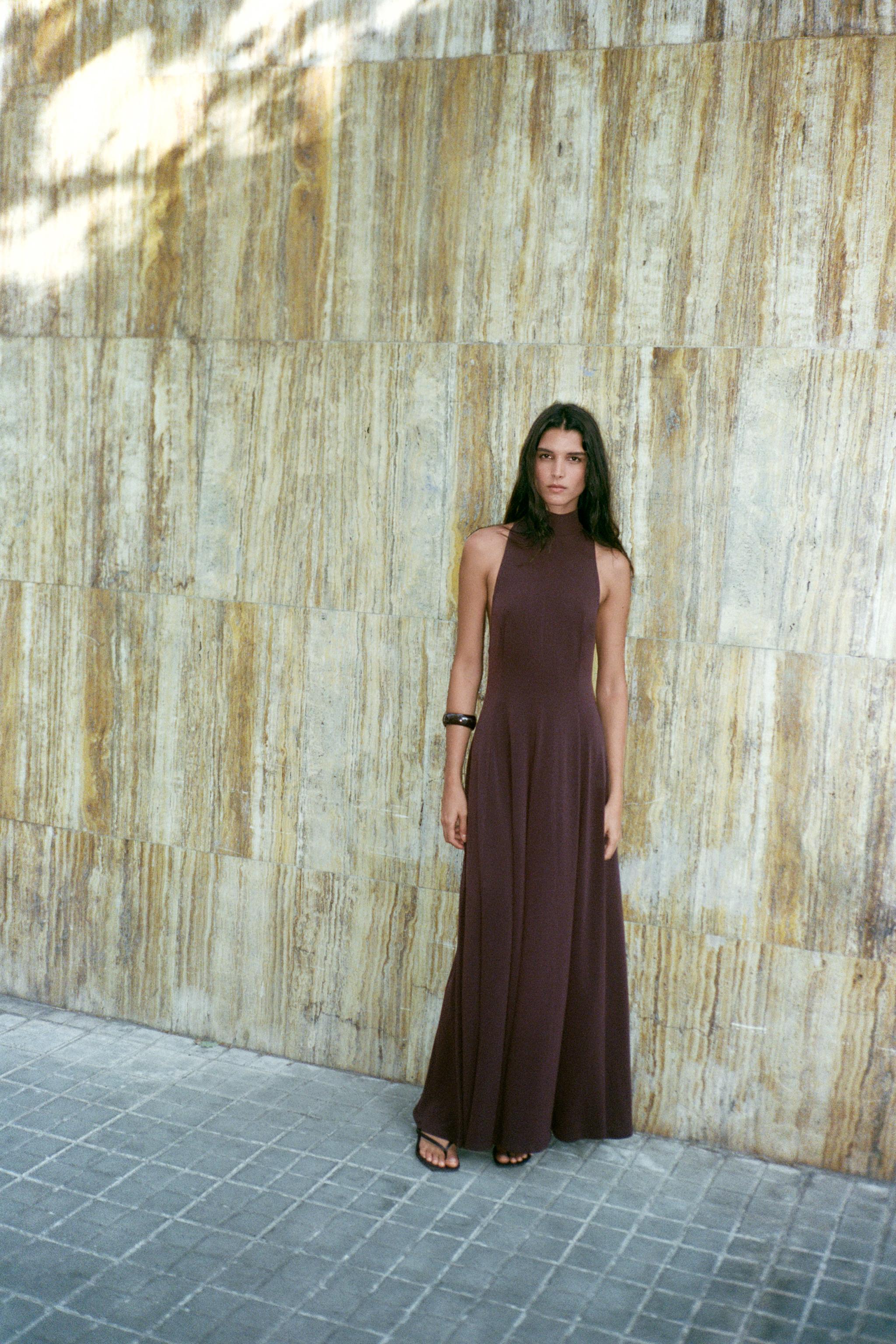 OPEN BACK MAXI DRESS