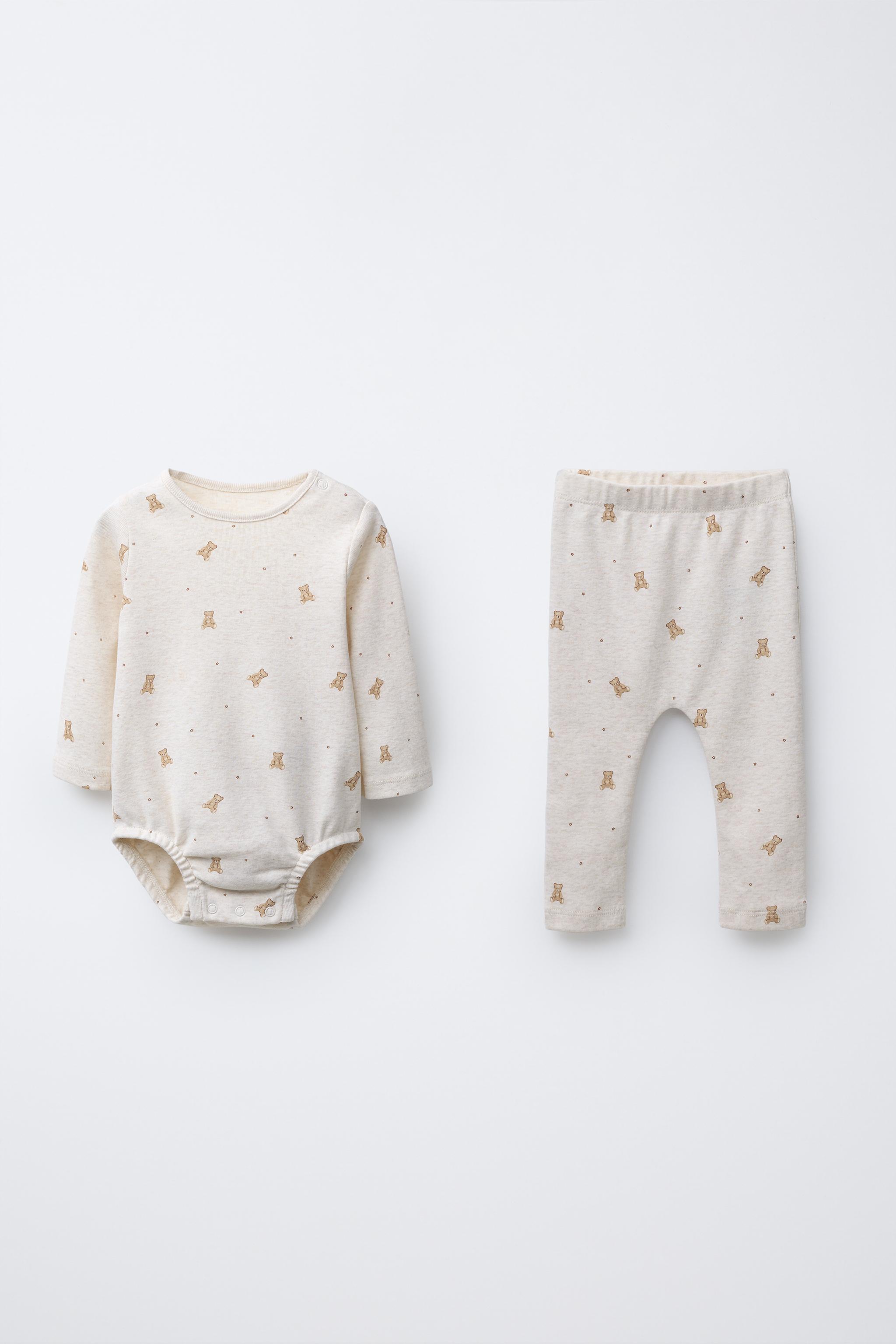 BEAR BODYSUIT AND LEGGINGS SET