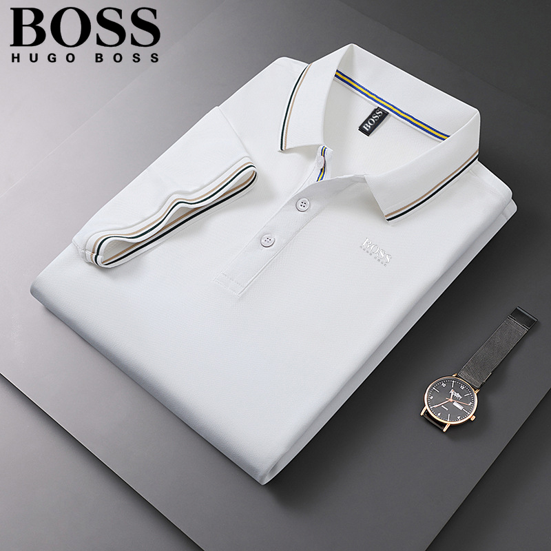 Men's Skinny Fit Short Sleeve Polo Shirt