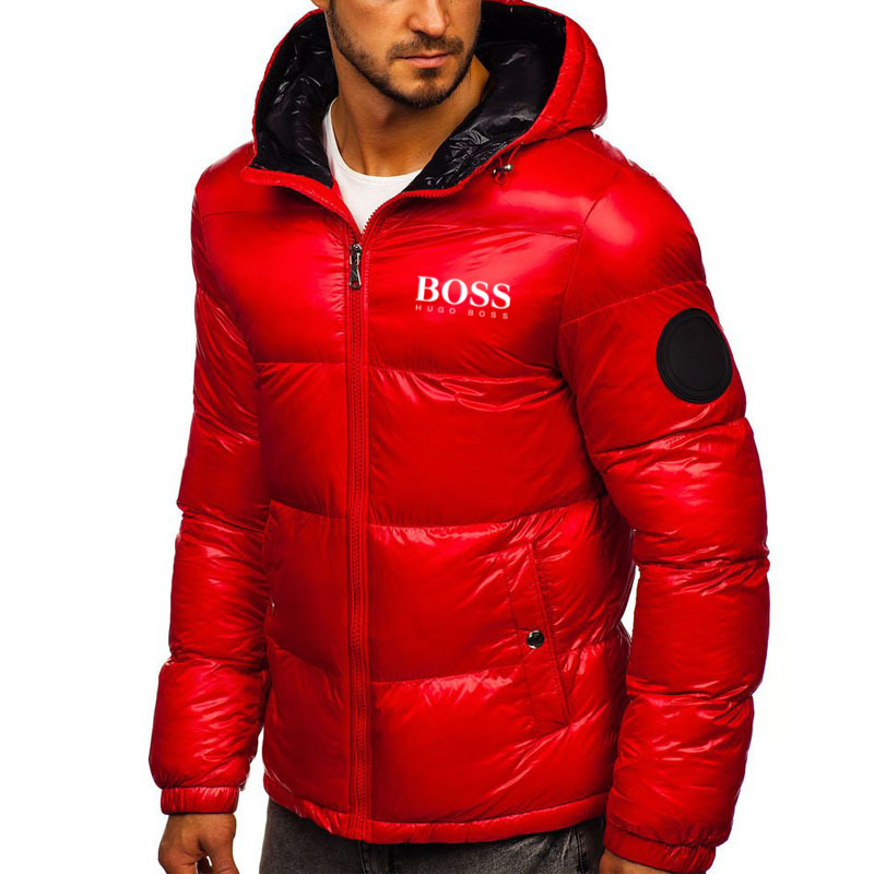 Men's Padded Warm Hooded Jacket