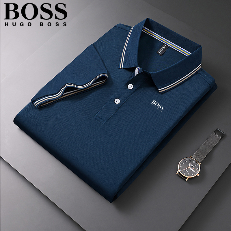 Men's Skinny Fit Short Sleeve Polo Shirt