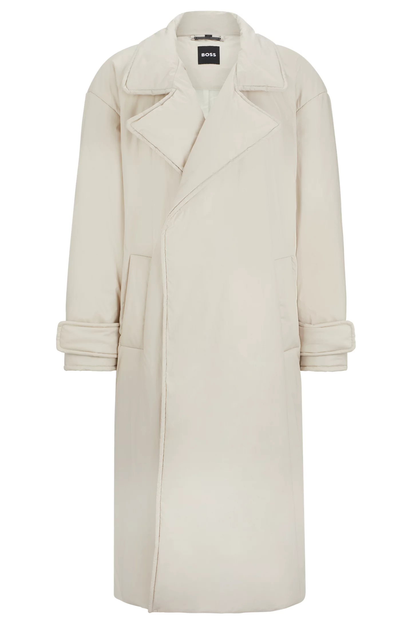 RELAXED-FIT COAT IN PADDED COTTON