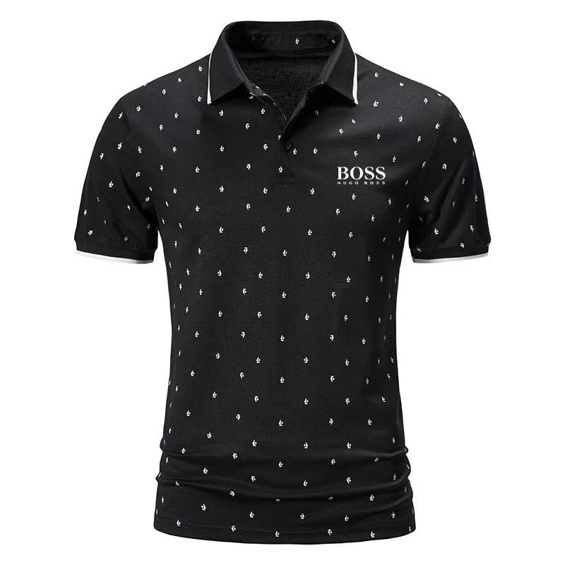 Men's Casual Short Sleeve Polo Shirt