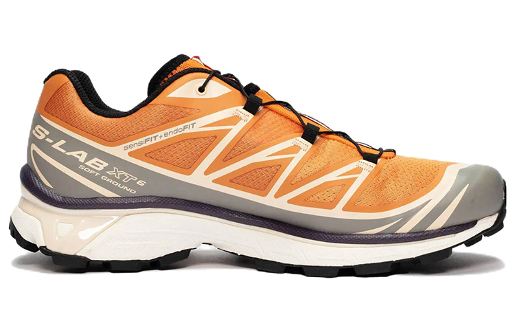 'Orange Grey' Hiking Shoes