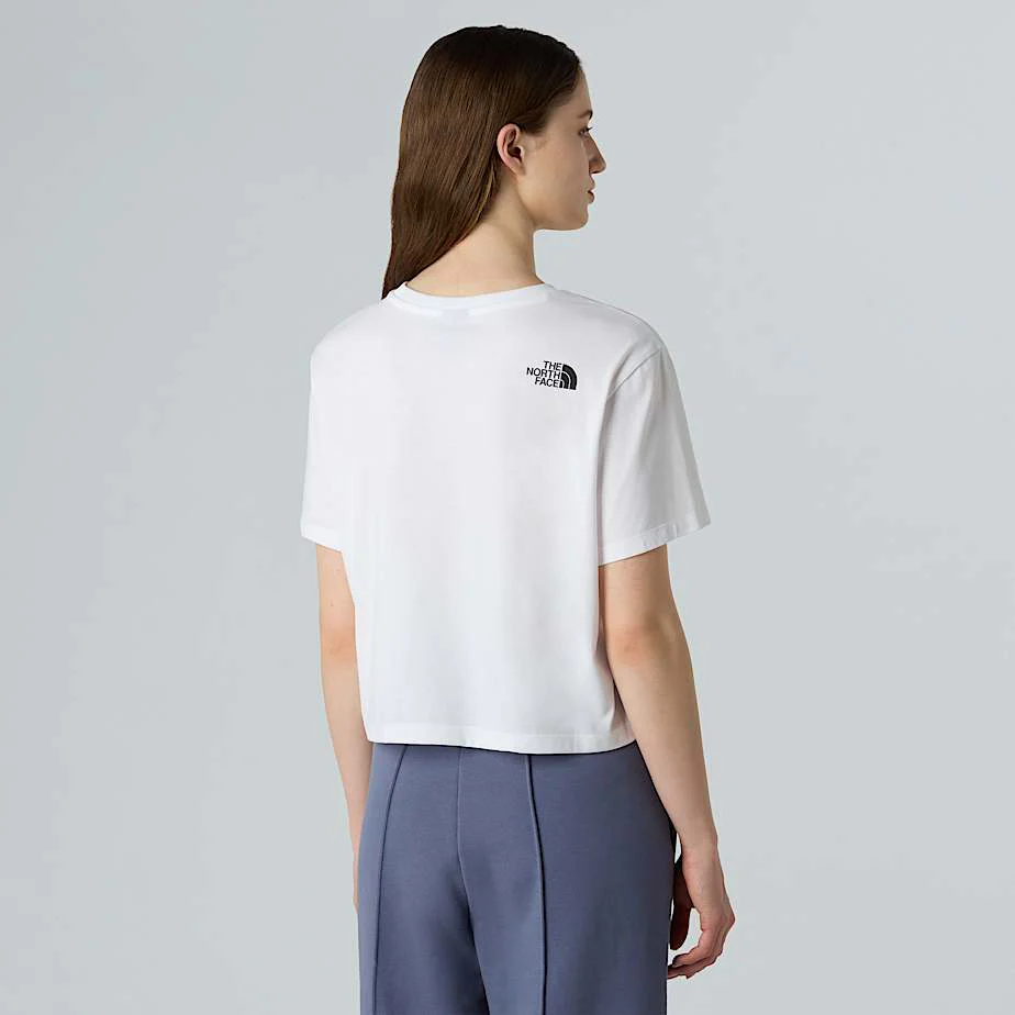 Women's Cropped Simple Dome T-Shirt