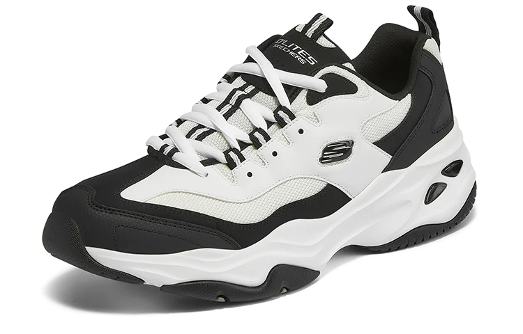 D'Lites Low-Top Daddy Shoes White/Black 237226-WBK