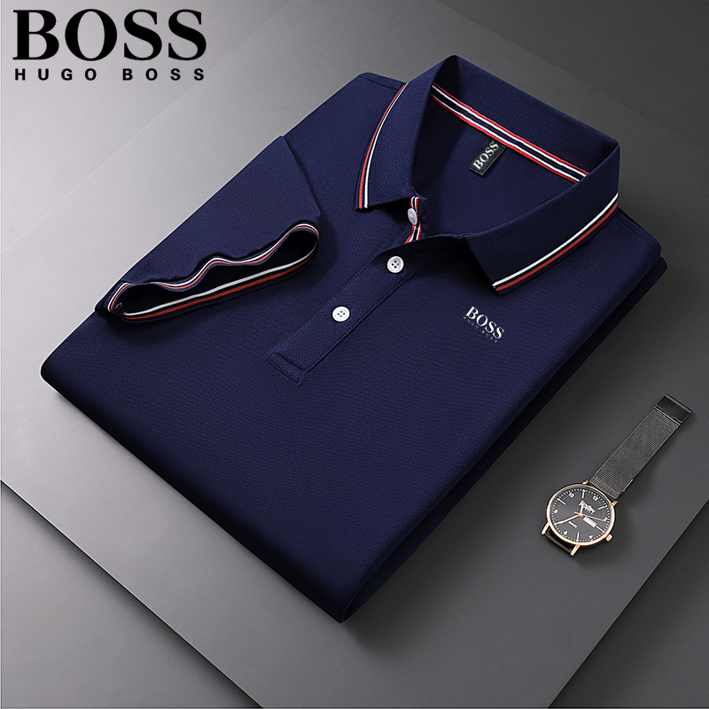 Men's Skinny Fit Short Sleeve Polo Shirt