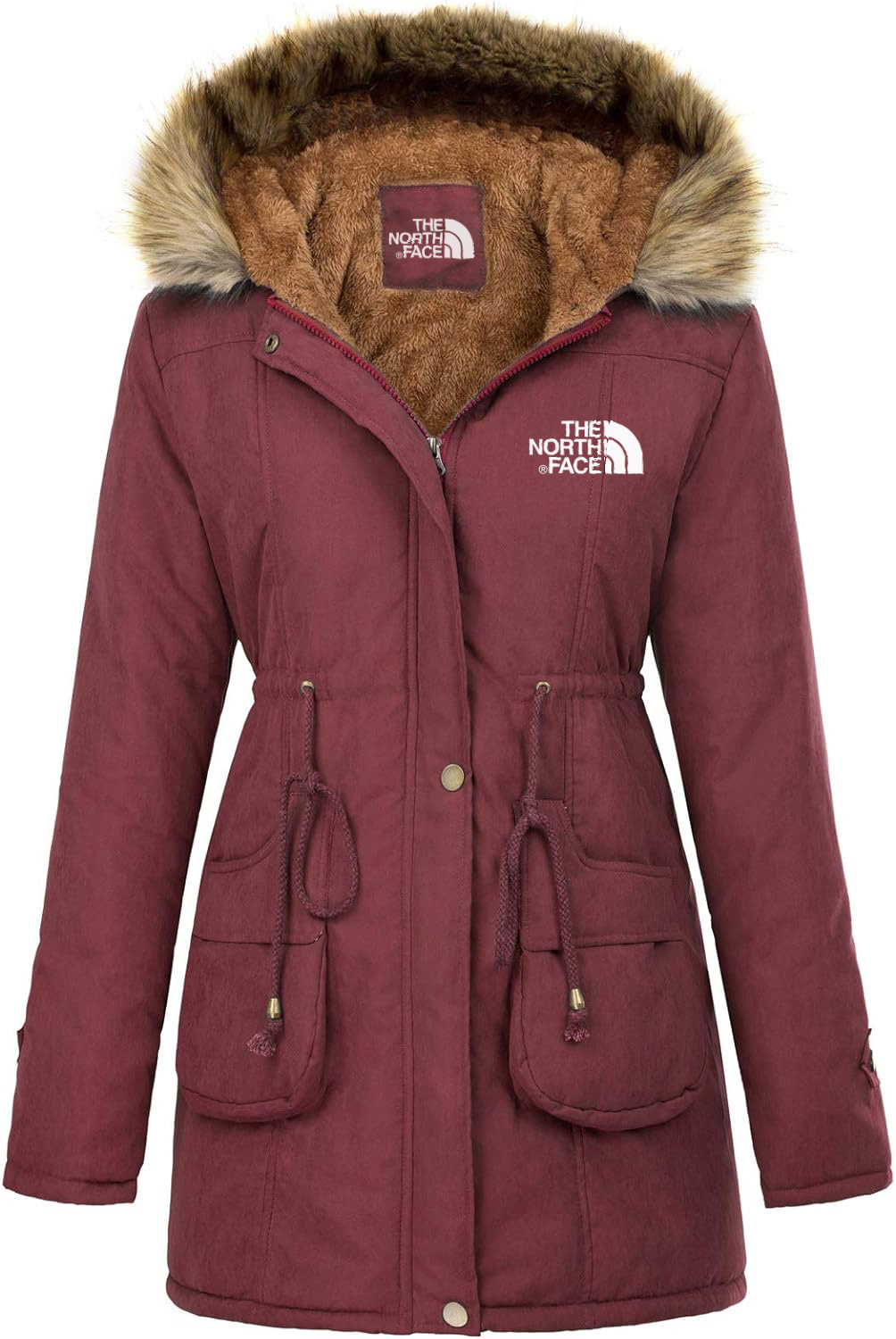 Winter Wool Women's Parka Jacket