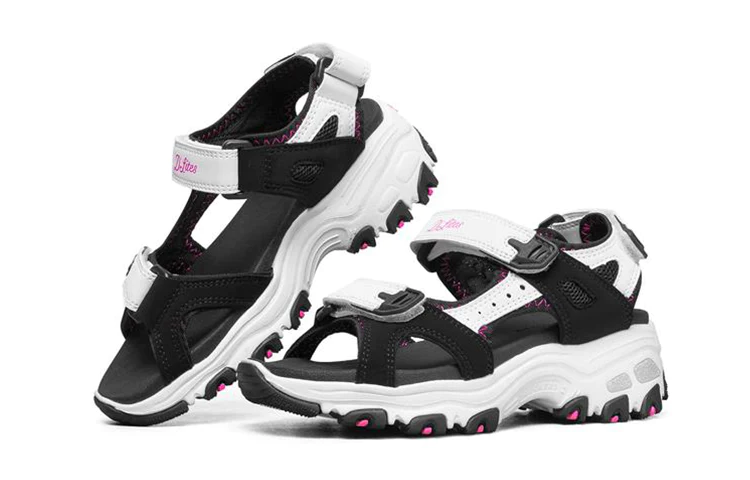 D'lites Sandal K Black/White 664133L-BKW