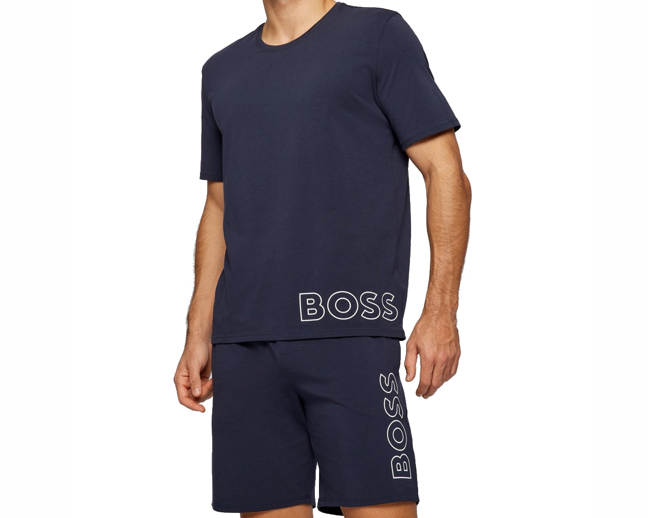 Identity 50465555 T-Shirt Shorts Set Blue
