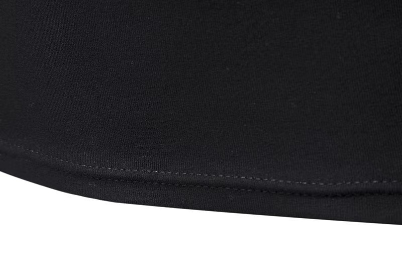 Men's Casual Color Block Long Sleeve Polo Shirt