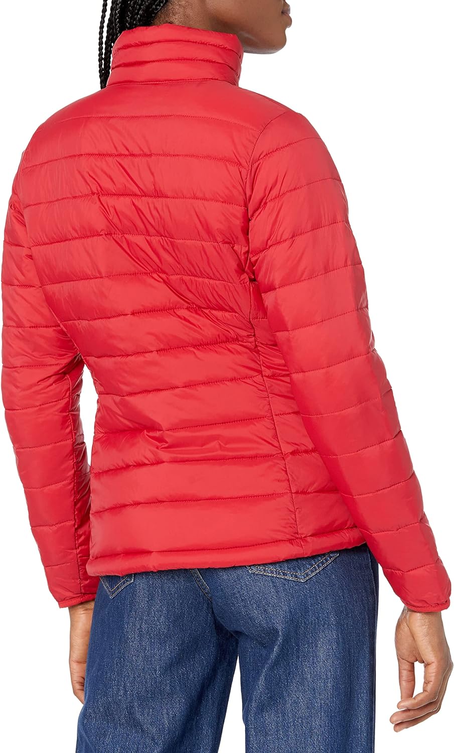 Amazon Essentials Women's Lightweight Long-Sleeve Water-Resistant Packable Puffer Jacket (Available in Plus Size)