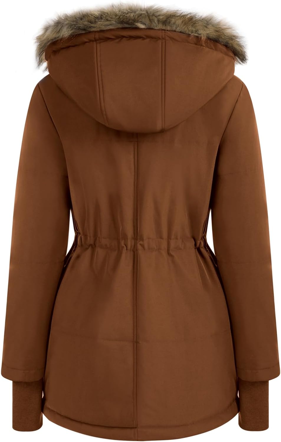 Winter Wool Women's Parka Jacket