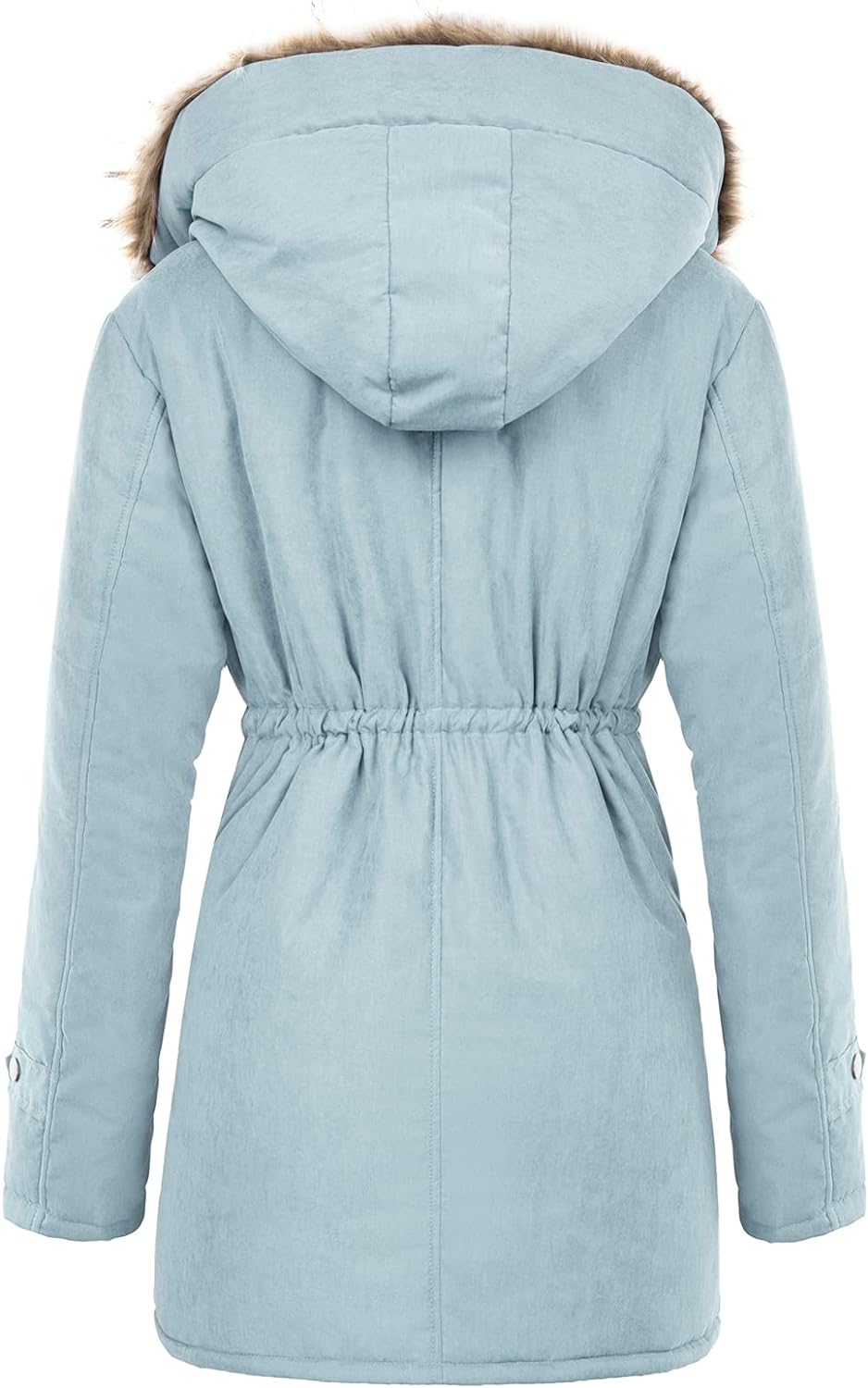 Winter Wool Women's Parka Jacket