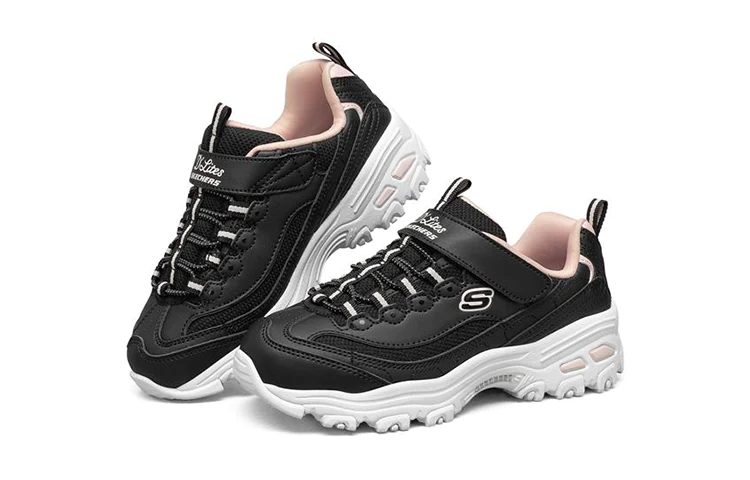 (GS) D'lites 1.0 Low-Running Shoes KIDS Black 664180L-BLK