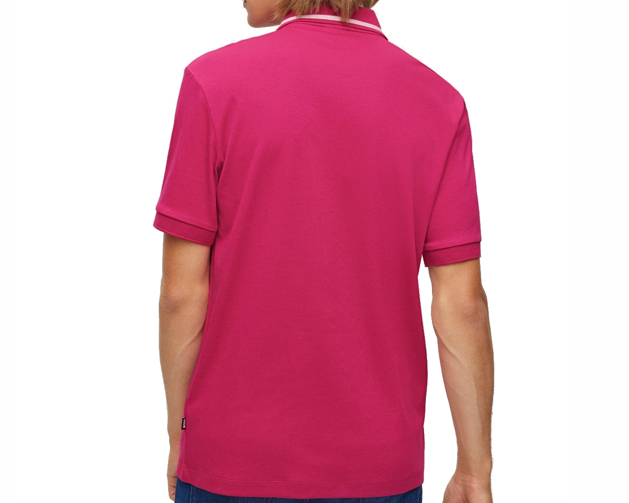 50471703 Paay 157 Regular Fit Polo Shirt Pink