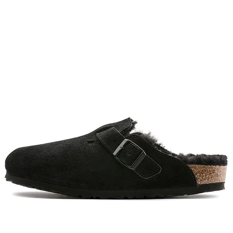 (WMNS) Boston Series Black Version Slippers 259883