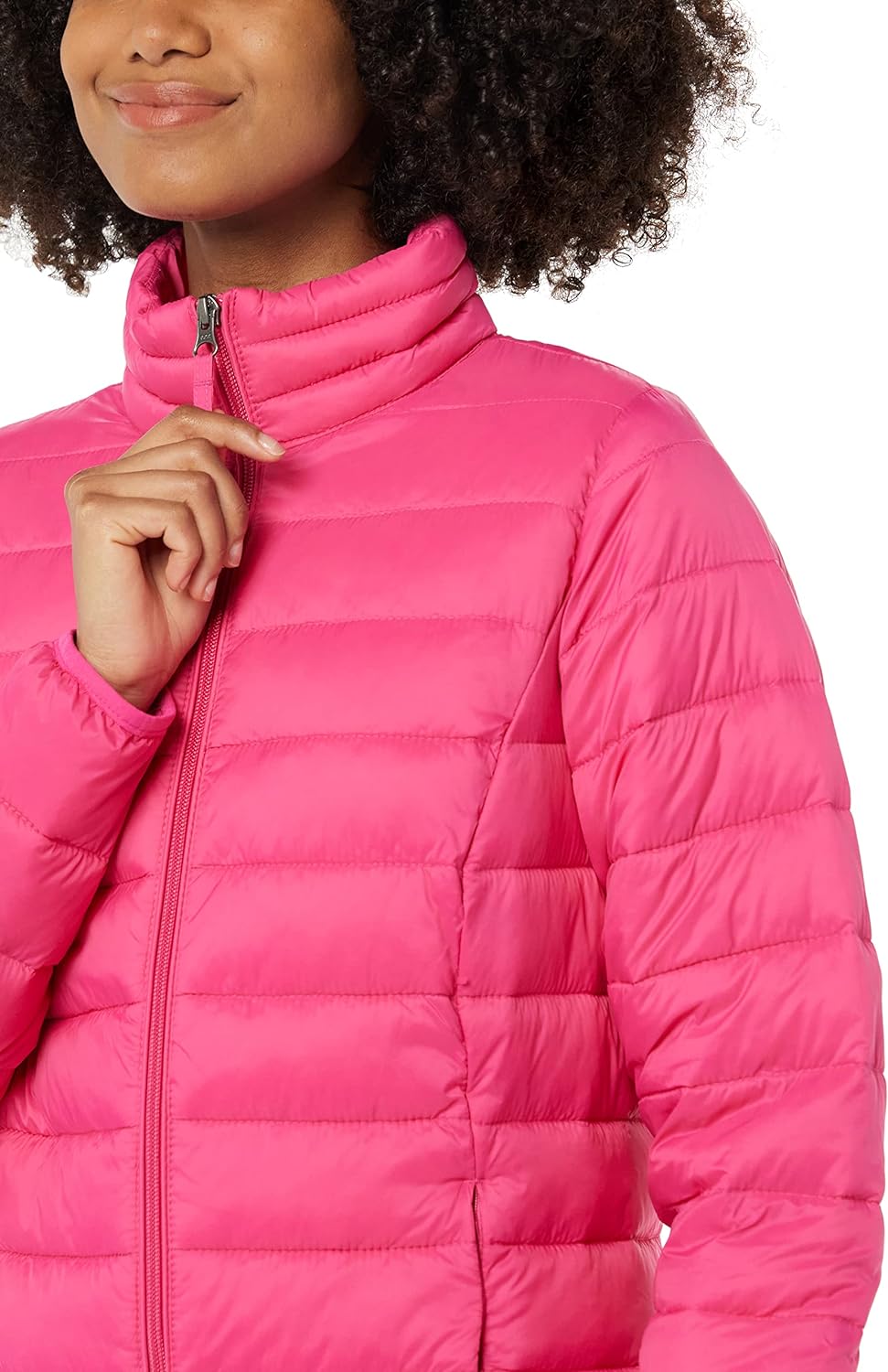 Amazon Essentials Women's Lightweight Long-Sleeve Water-Resistant Packable Puffer Jacket (Available in Plus Size)