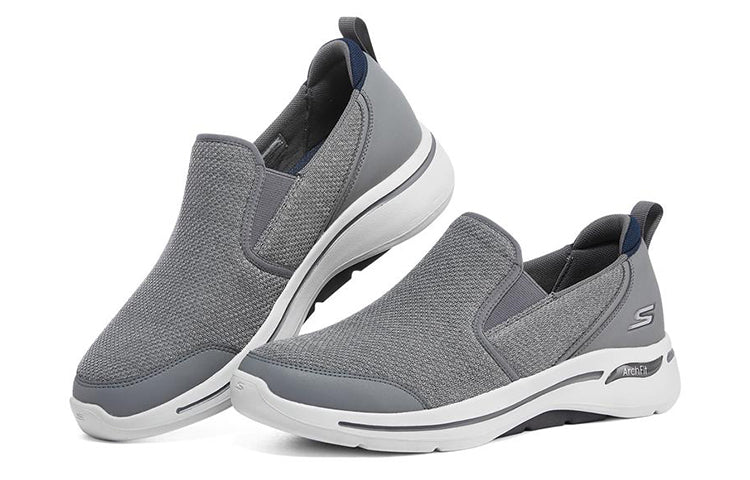 Go Walk Arch Fit Low-Top Lazy Shoes Grey 216183-CCNV