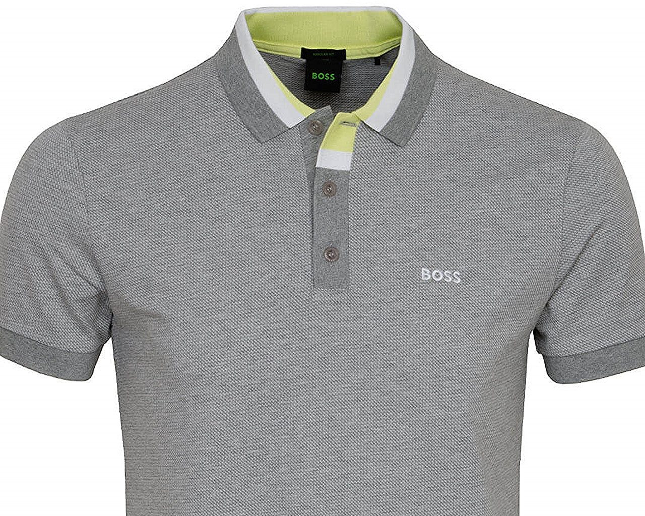 50466443 059 Paddy 2 Regular Fit Polo Shirt Grey