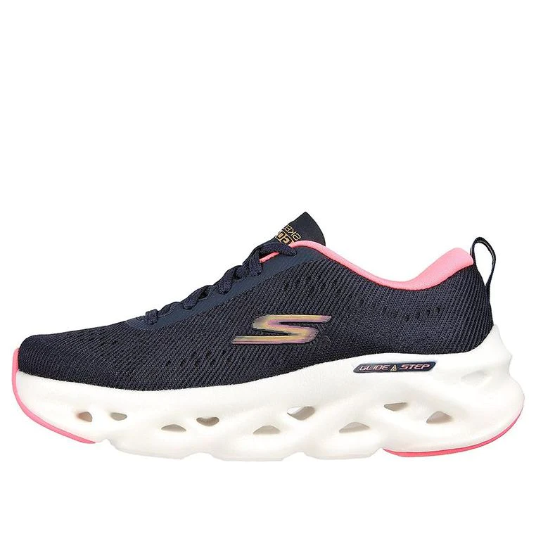 (WMNS) Go Run Glide-Step Max 'Blue Pink' 128791-NVY