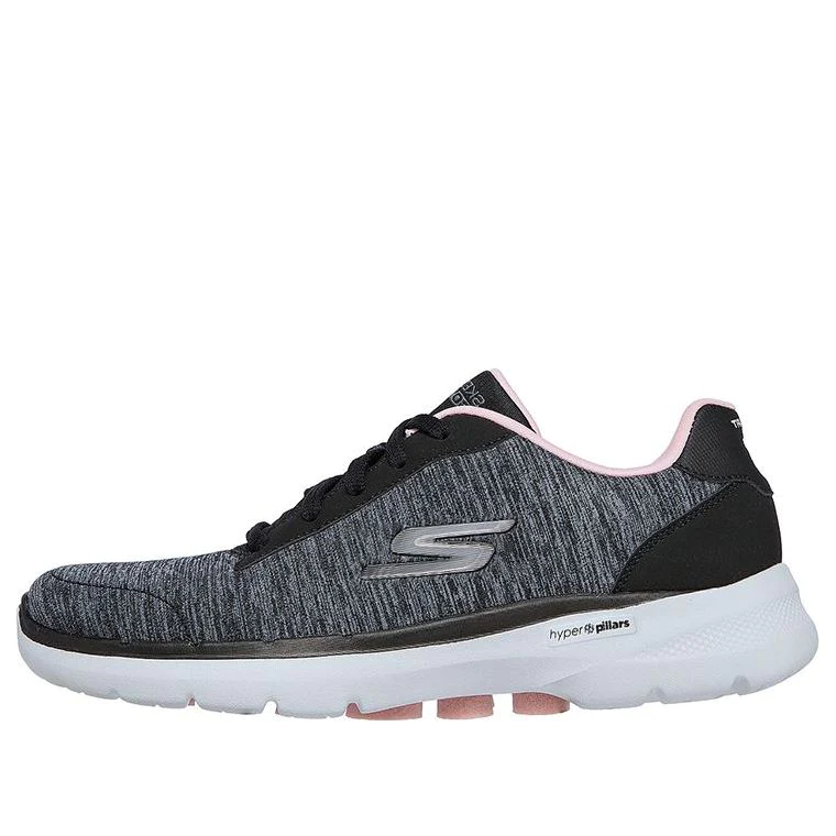 (WMNS) Gowalk 6 - Magic Melody Sports Shoes Black/Pink 124506-BKPK