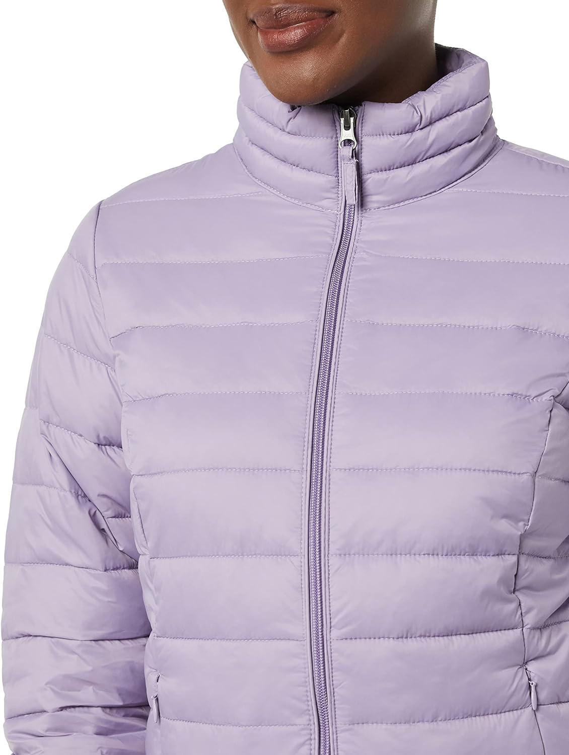 Amazon Essentials Women's Lightweight Long-Sleeve Water-Resistant Packable Puffer Jacket (Available in Plus Size)